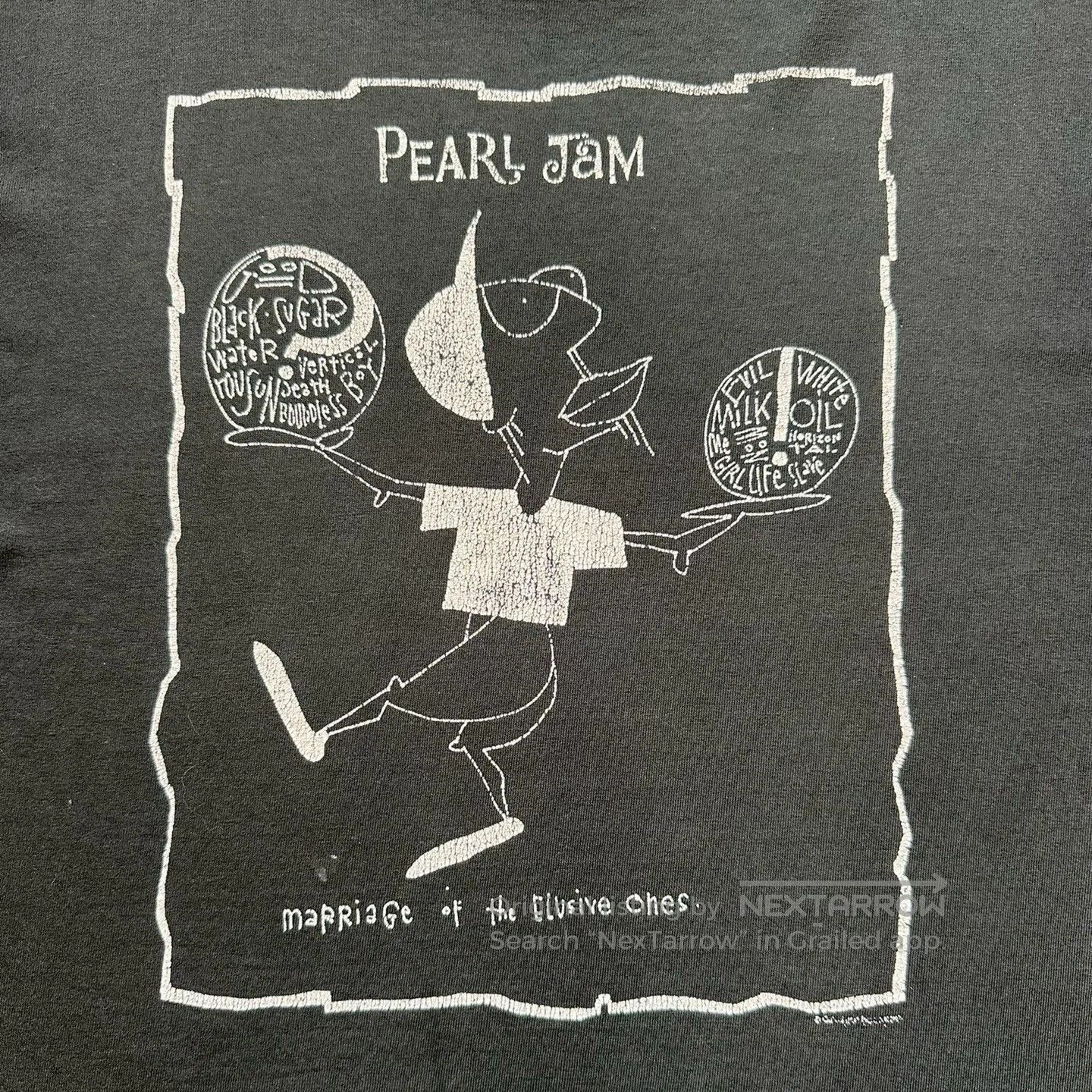 Vintage Vintage Pearl Jam 90s Tee. Size US M / EU 48-50 / 2 - 3 Thumbnail