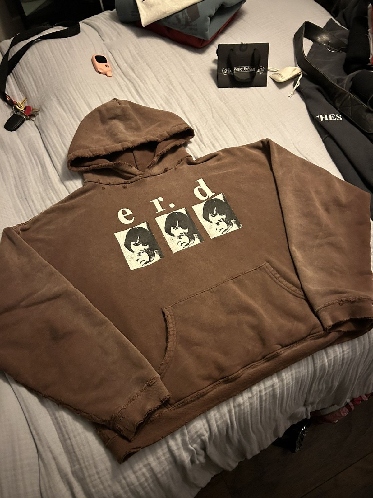 Enfants Riches Deprimes Enfants Riches Déprimés Louise Eats Sandwich Hoodie Size US M / EU 48-50 / 2 - 2 Thumbnail