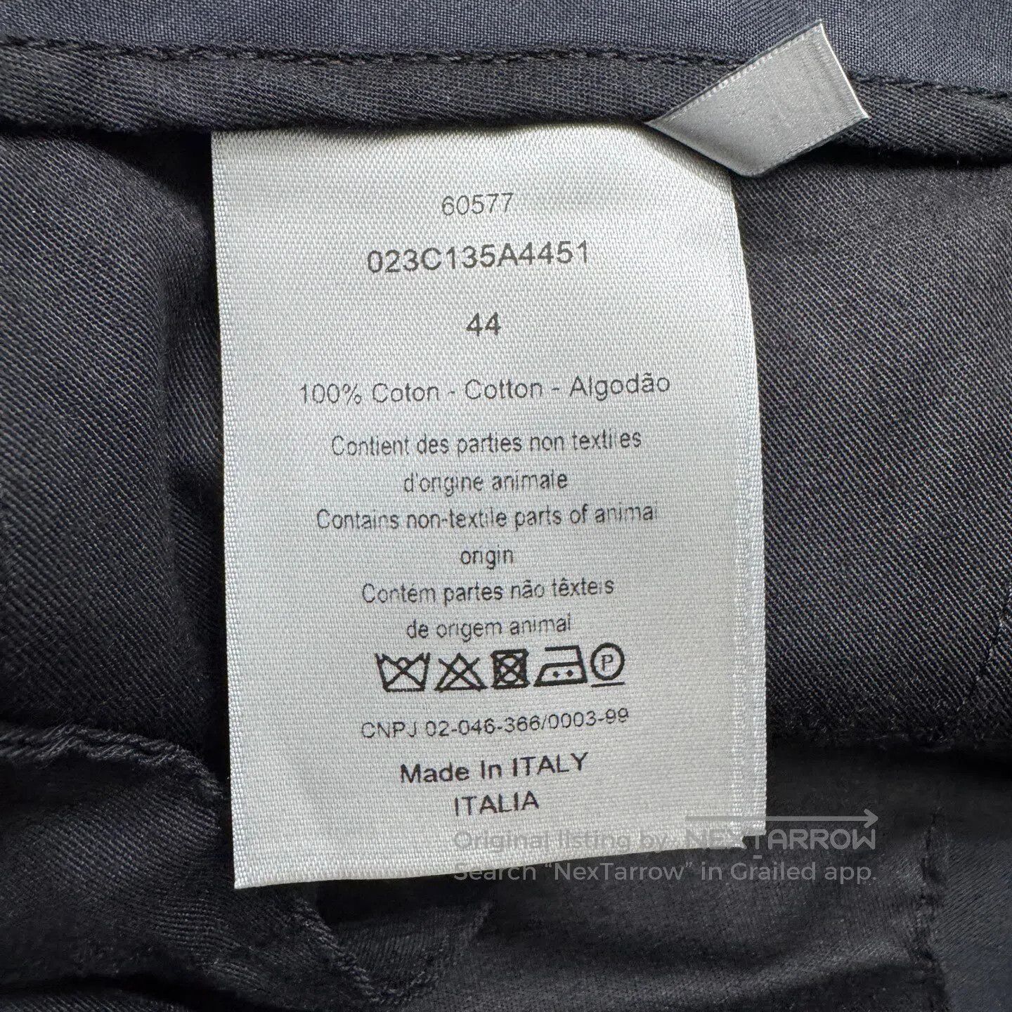 Dior Dior Solid-colored casual pants| Size US 28 / EU 44 - 4 Thumbnail