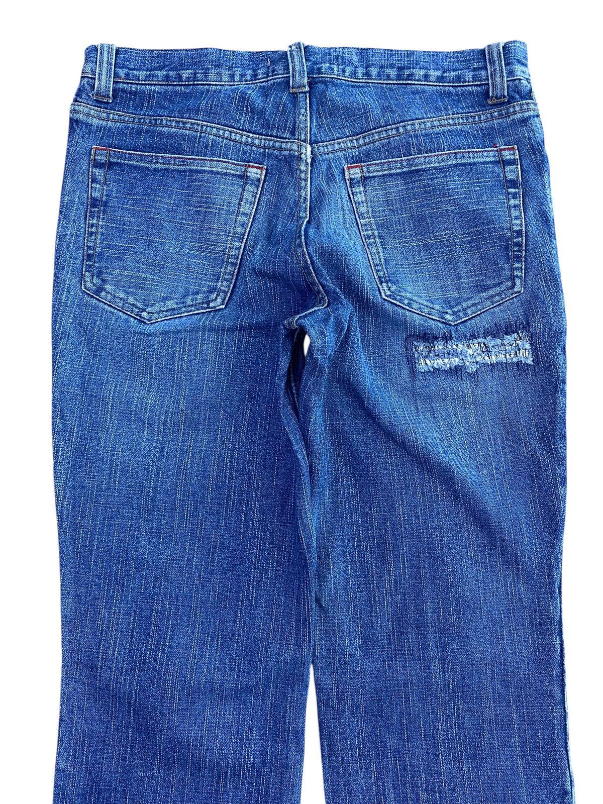 Other Big Shark Acid Dark Wash Style Ripped Loose Jeans Size US 32 / EU 48 - 4 Thumbnail