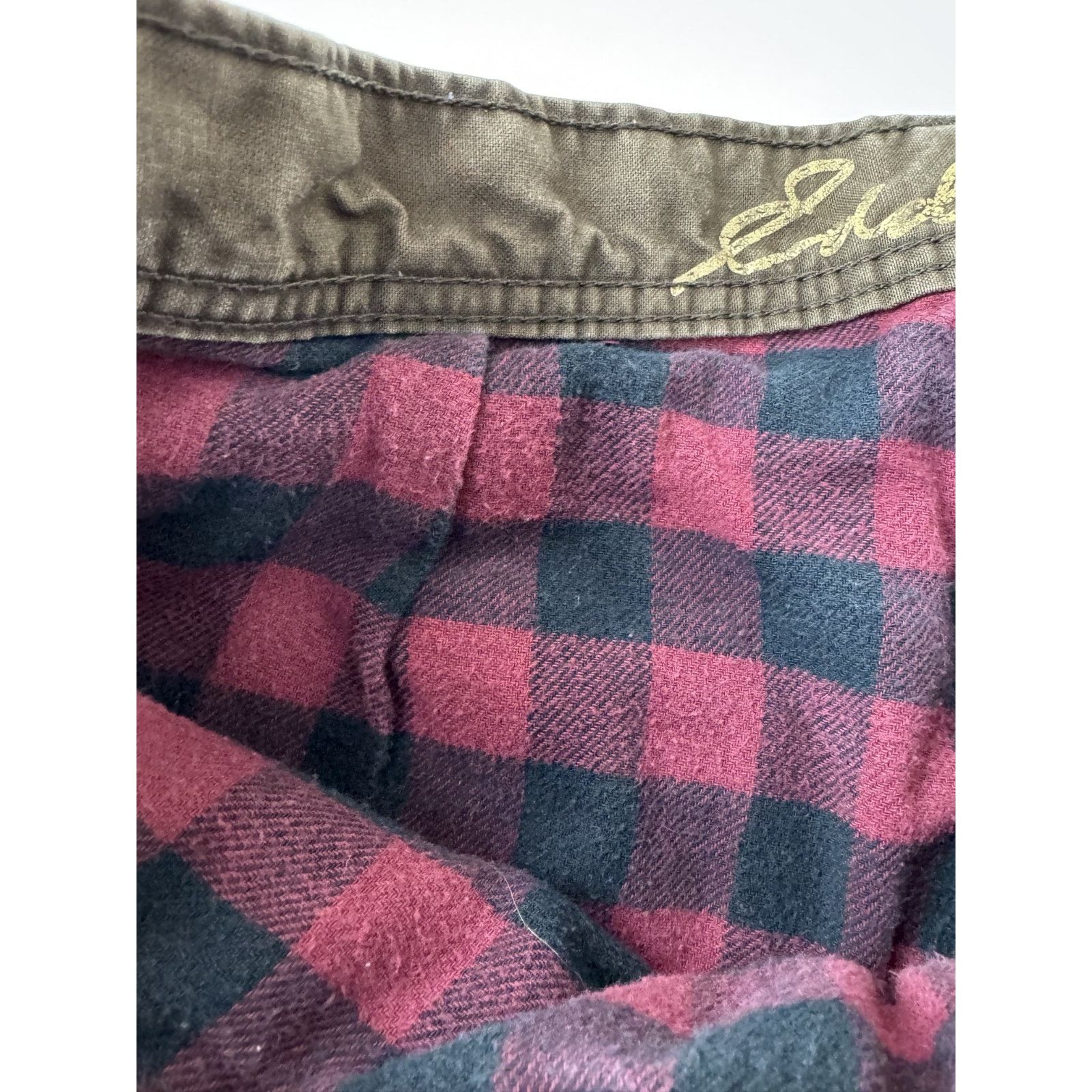Eddie Bauer Eddie Bauer Flannel Lined Pants Men 34*32 Brown Canvas Warm Size US 34 / EU 50 - 13 Thumbnail