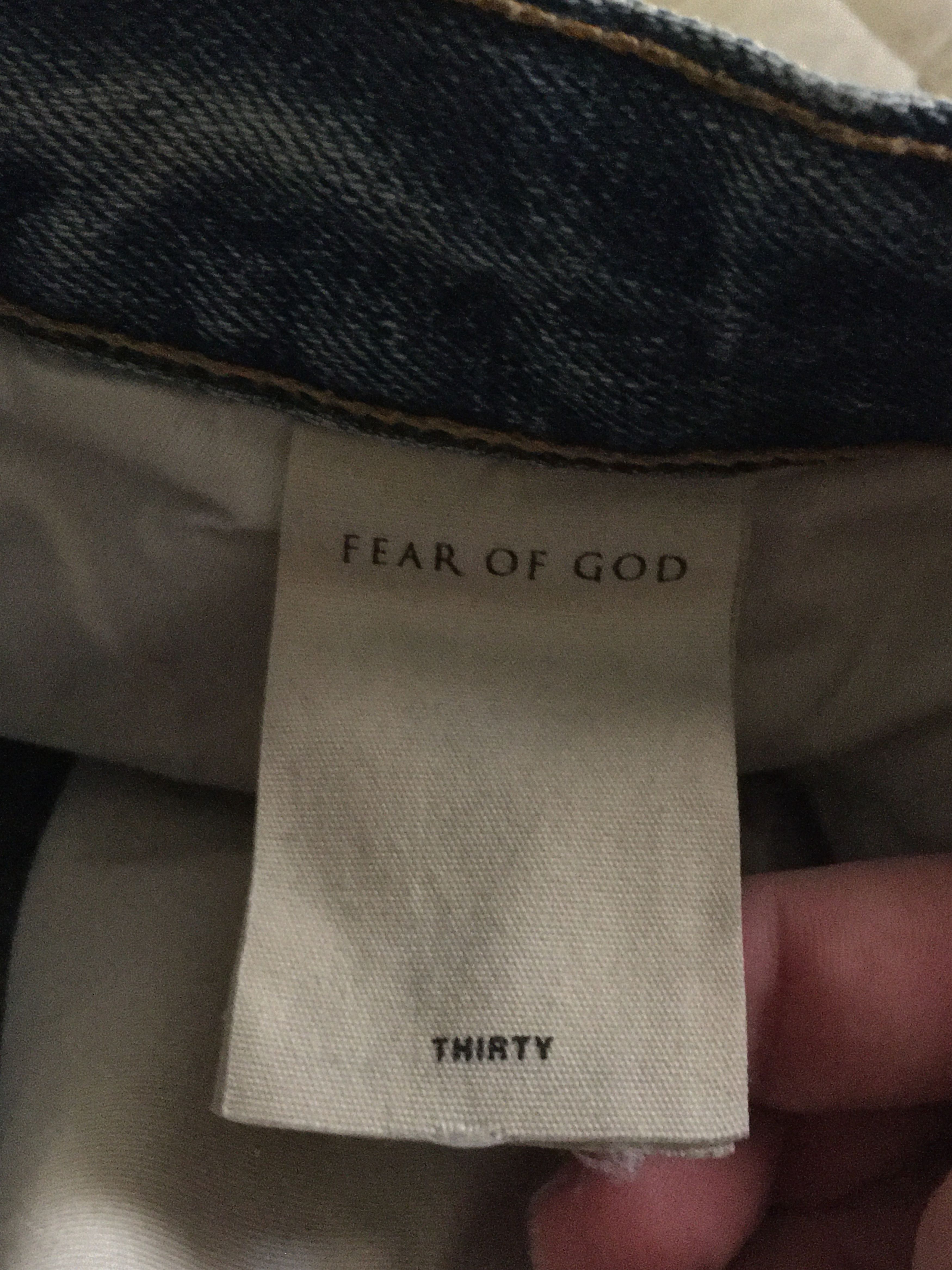 Fear of God Fear of God Holy Water Jeans Size US 30 / EU 46 - 6 Thumbnail
