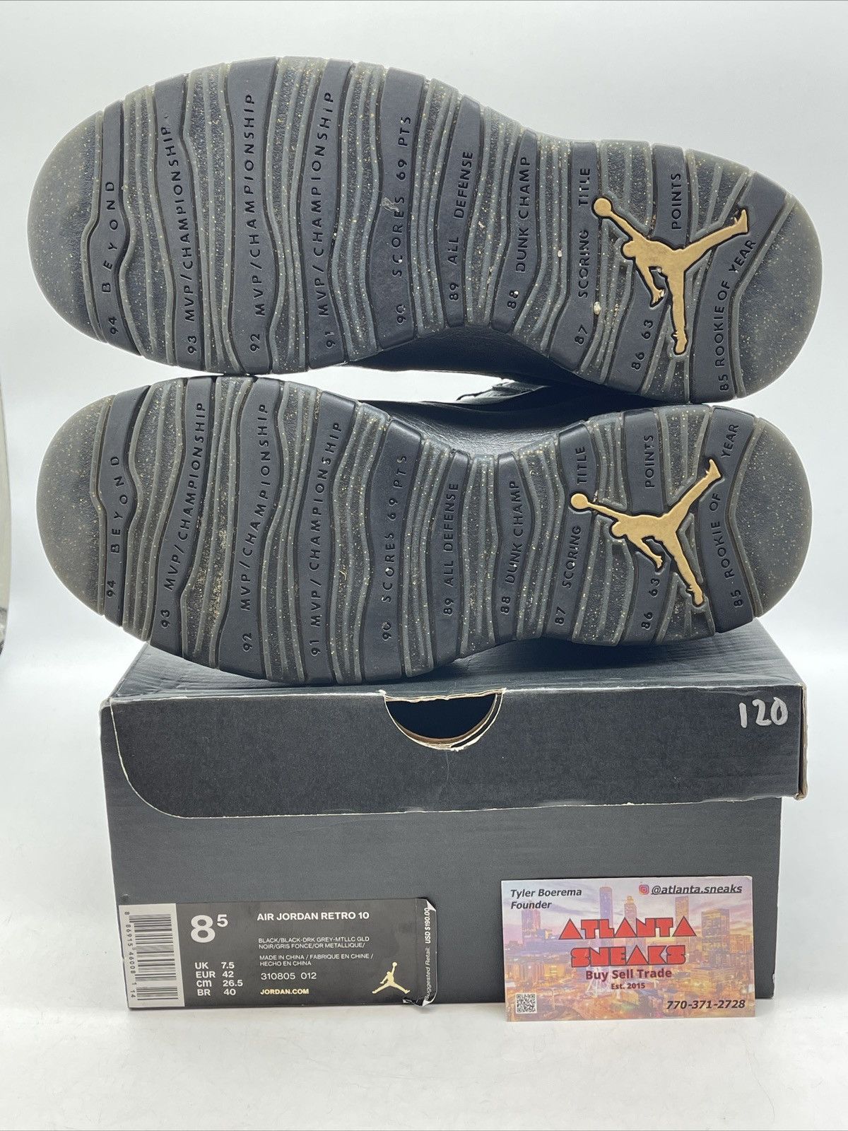 Jordan Brand Air Jordan 10 NYC Size US 8.5 / EU 41-42 - 7 Thumbnail