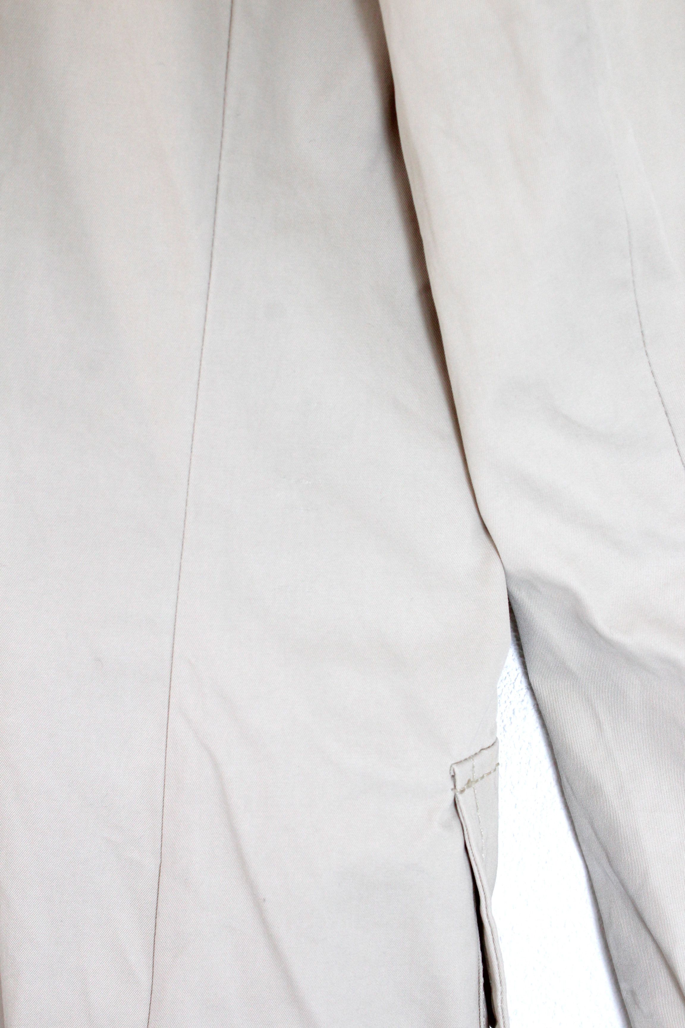 Max Mara × Weekend Max Mara Womens Weekend Max Mara Beige Coat Y2K Size M / US 6-8 / IT 42-44 - 7 Thumbnail