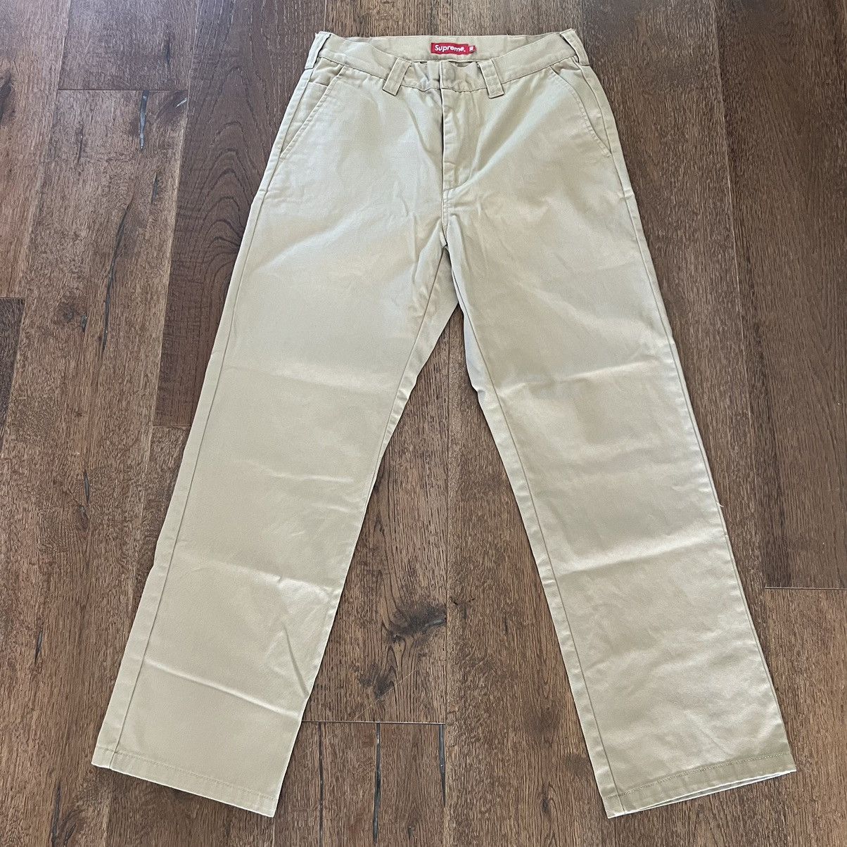 Supreme Supreme Work Pant Khaki 30 | Grailed