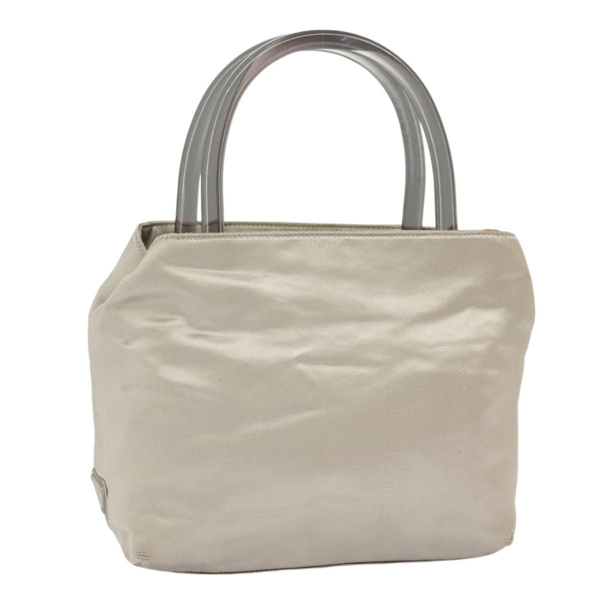 Prada PRADA Tote Bag Satin Plastic Silver Silver Size ONE SIZE - 1 Thumbnail