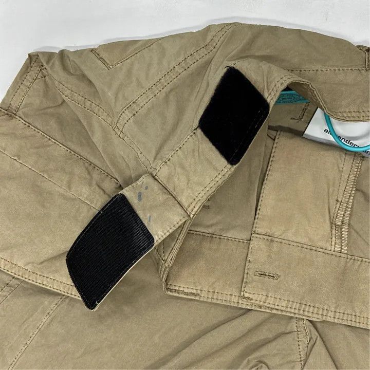 Alexander Wang Alexander Wang Khaki Loose Fit Cargo Pants - Size 24" / US 00 / IT 34 - 5 Thumbnail