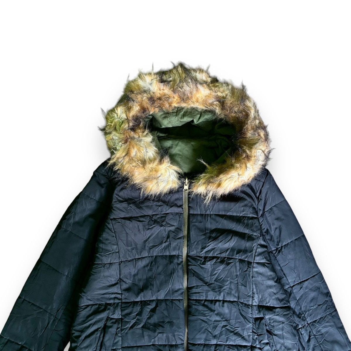 If Six Was Nine × Issey Miyake × Japanese Brand Isseymiyake fur jacket puffer reversible lgb style Size US L / EU 52-54 / 3 - 2 Thumbnail