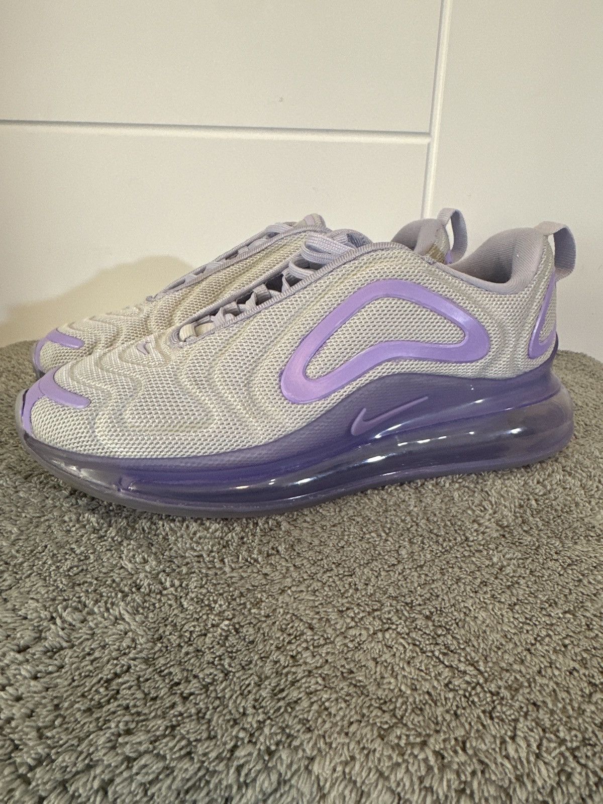 Nike Nike Air Max 720 Pure Platinum Oxygen Purple Size US 7 / IT 37 - 3 Thumbnail