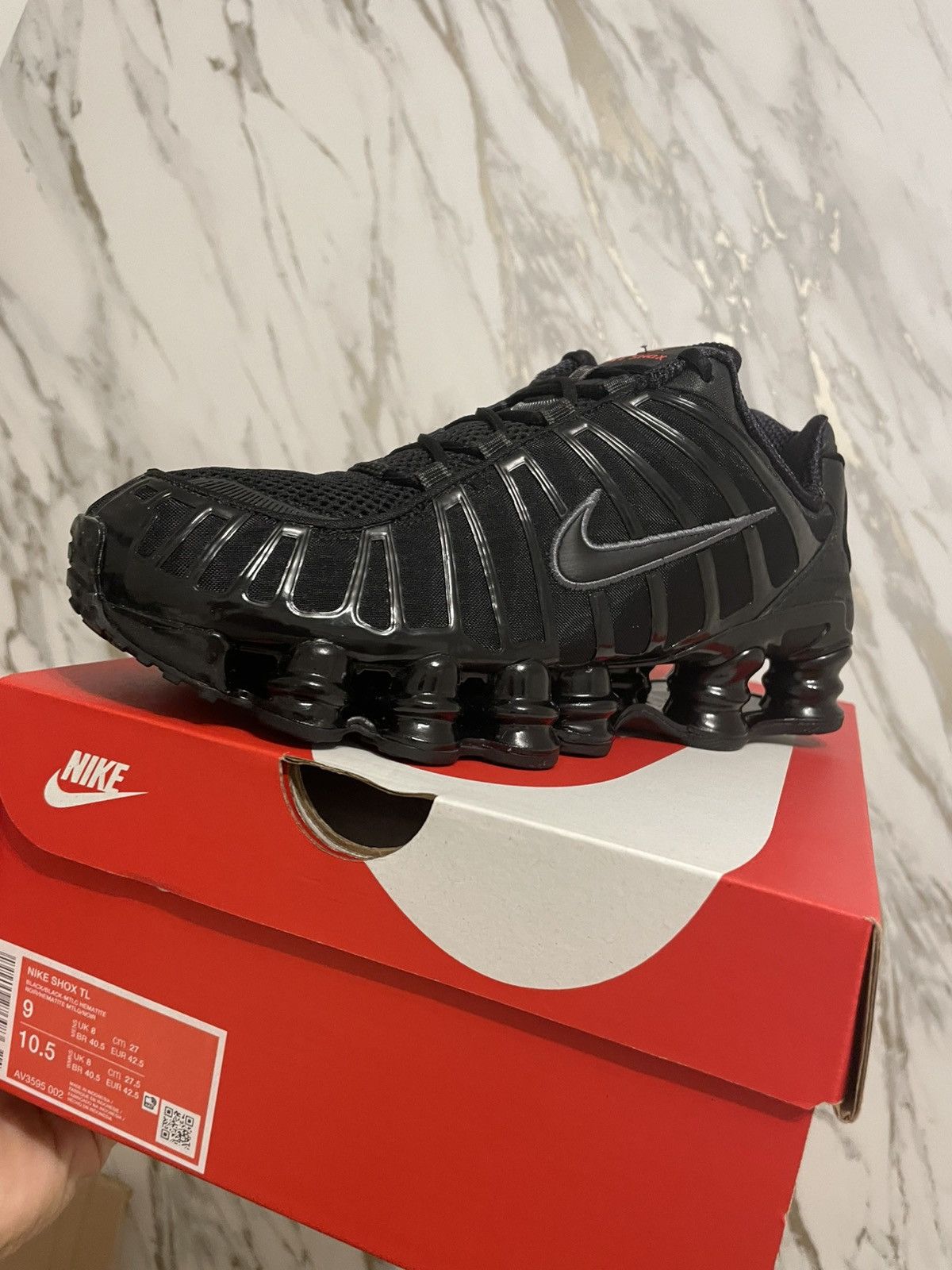 Nike Nike Shox Metallic Hematite Size US 9 / EU 42 - 2 Thumbnail