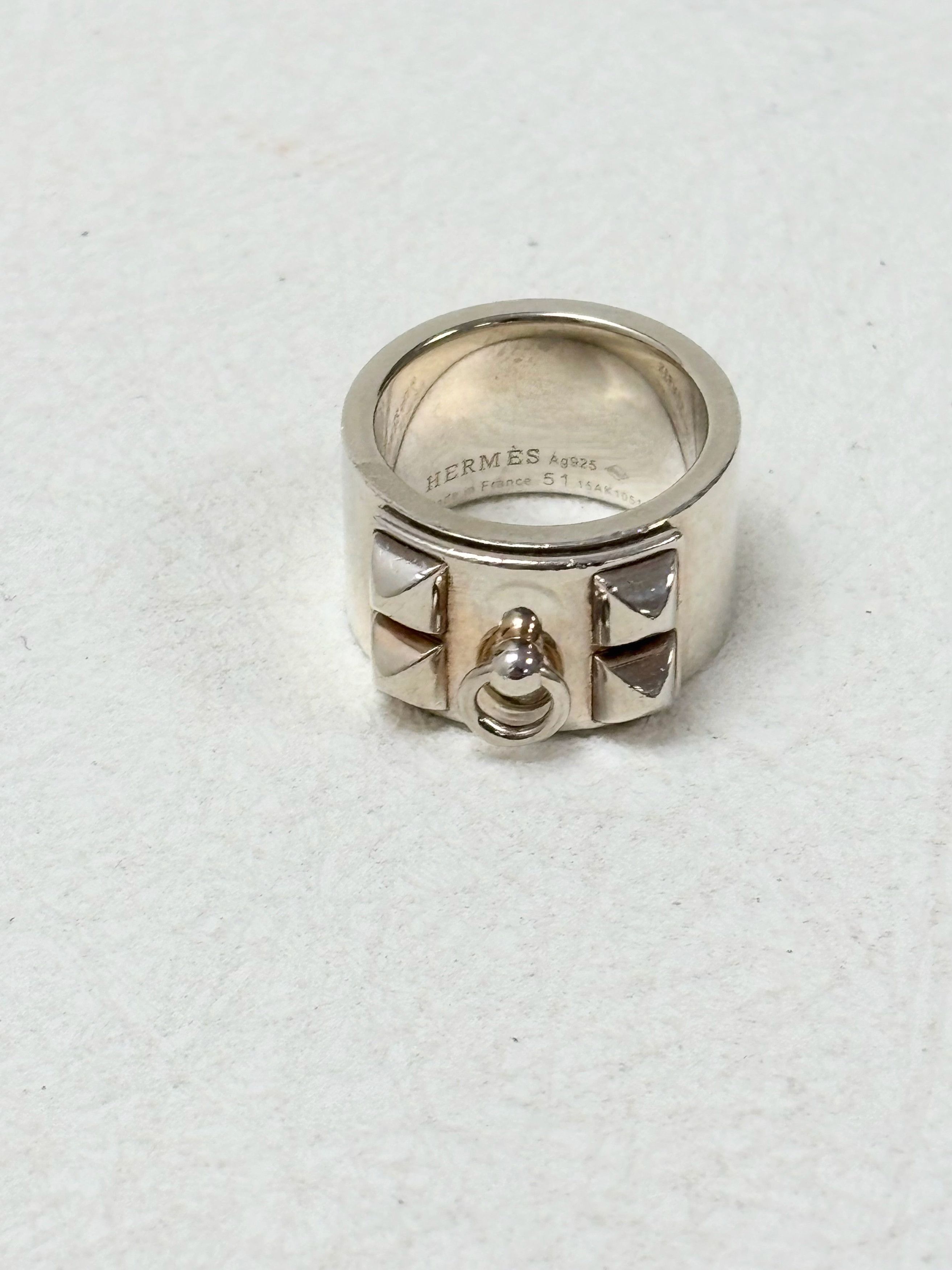Other HERMÈS Bague Collier de chien Size ONE SIZE - 1 Thumbnail