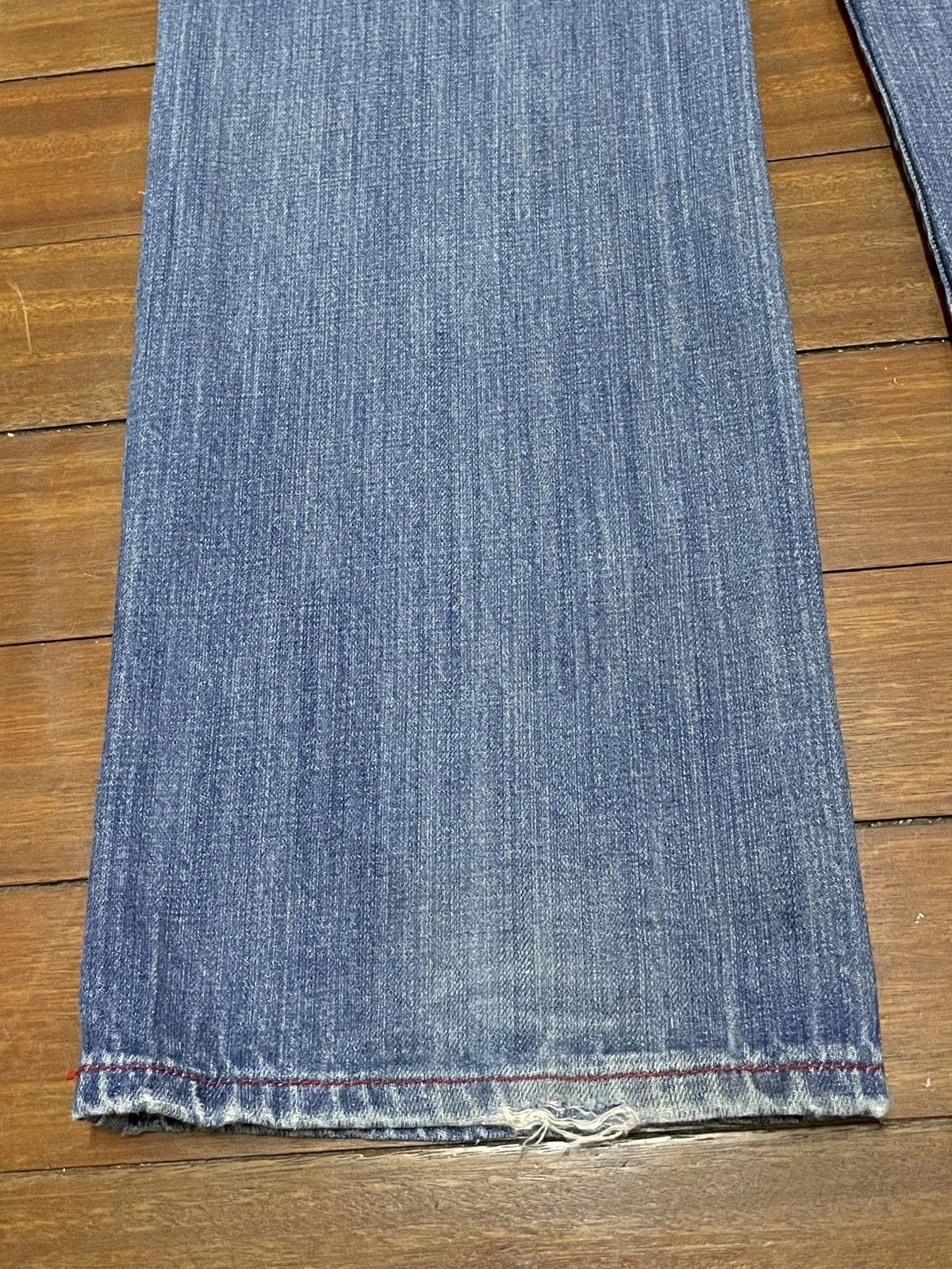 Japanese Brand × Vintage Rare Design Vintage Brand Ross Carra Baggy Jeans 2000s Size US 34 / EU 50 - 7 Thumbnail
