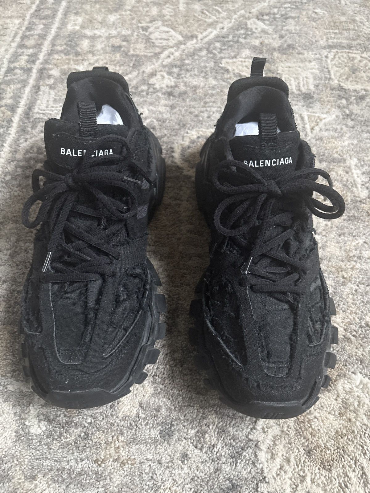 Balenciaga Track Destroyed Canvas Size US 9 / EU 42 - 3 Thumbnail
