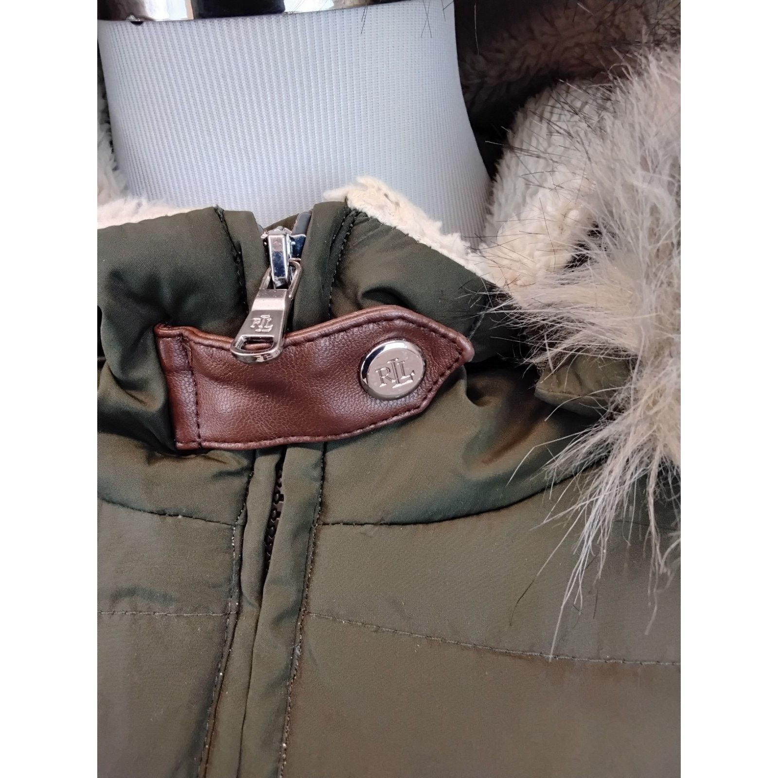 Lauren Ralph Lauren Lauren By Ralph Lauren Down Puffer Coat Women's M Green Size M / US 6-8 / IT 42-44 - 6 Thumbnail