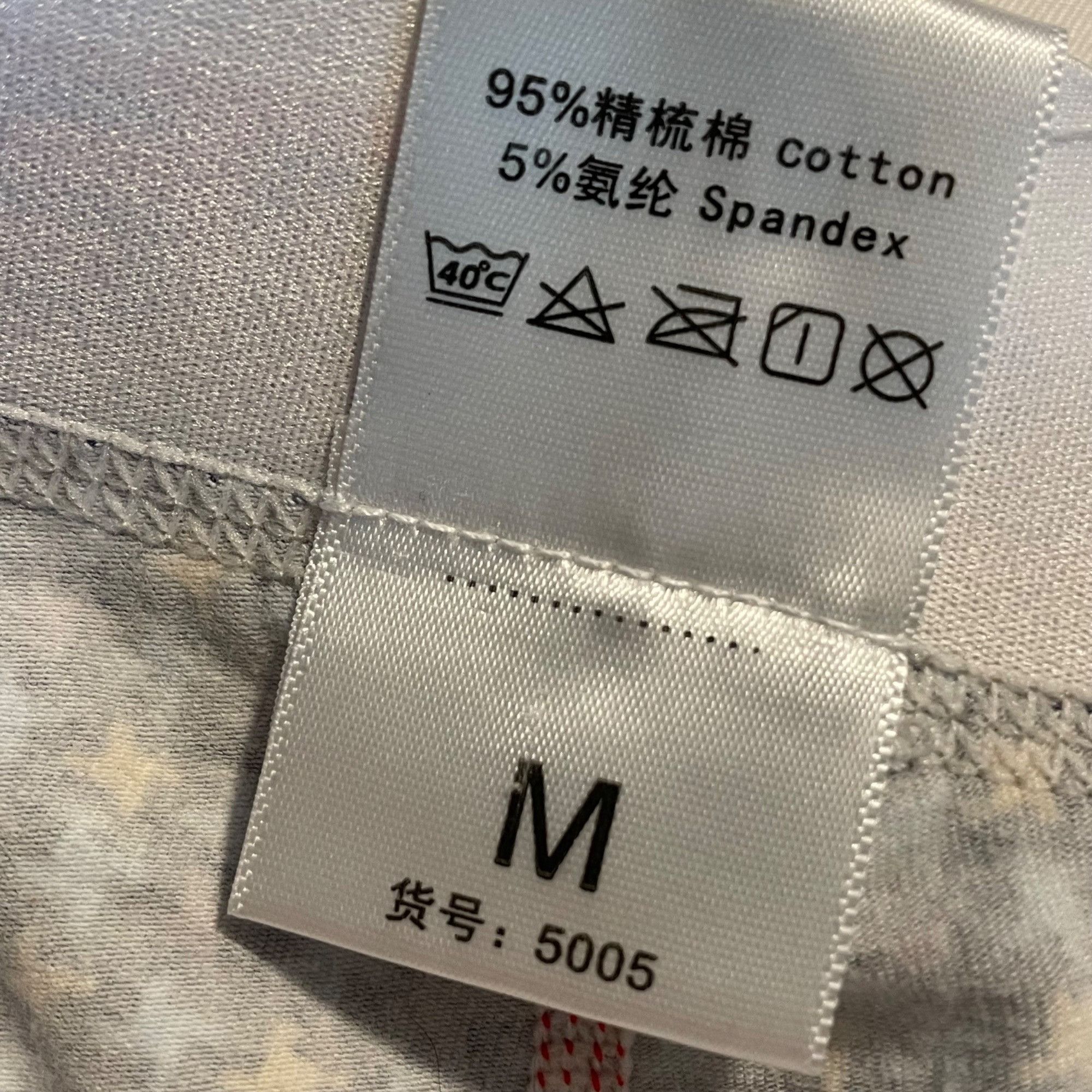 Other Wang Jiang Men's Patterned Long Leggings M 95% Cotton & 5% S Size US 29 - 4 Thumbnail