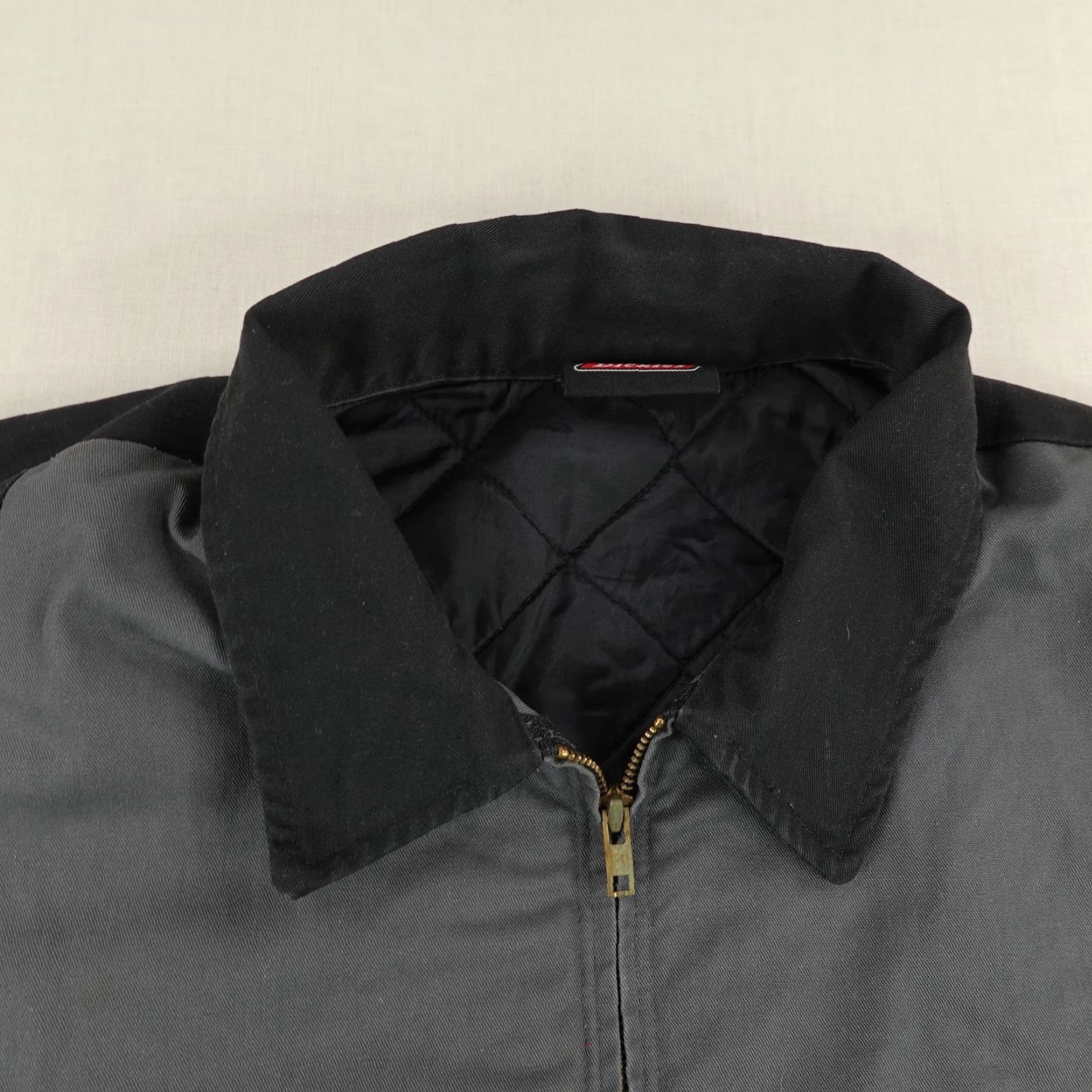 Dickies Dickies Jacket Mens 2XL Black Gray Eisenhower Quilted Canvas Chore Work Coat Size US XXL / EU 58 / 5 - 2 Thumbnail