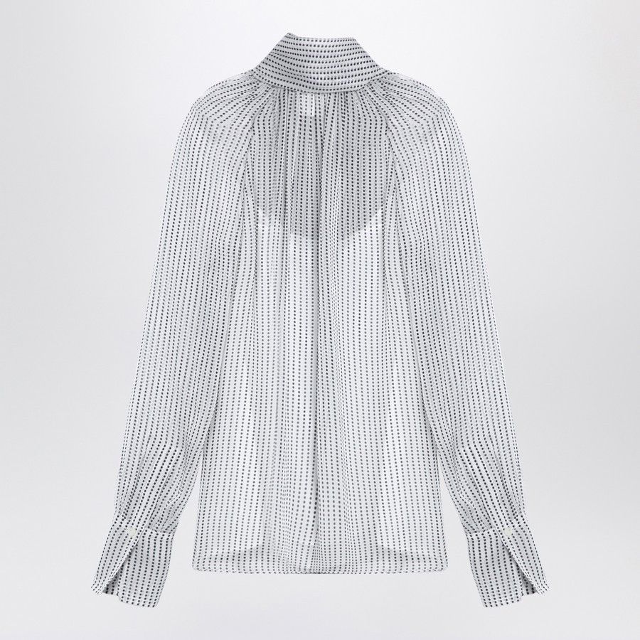 Givenchy o1d2blof0824 Shirts in Ecru & Black Size M / US 6-8 / IT 42-44 - 2 Thumbnail