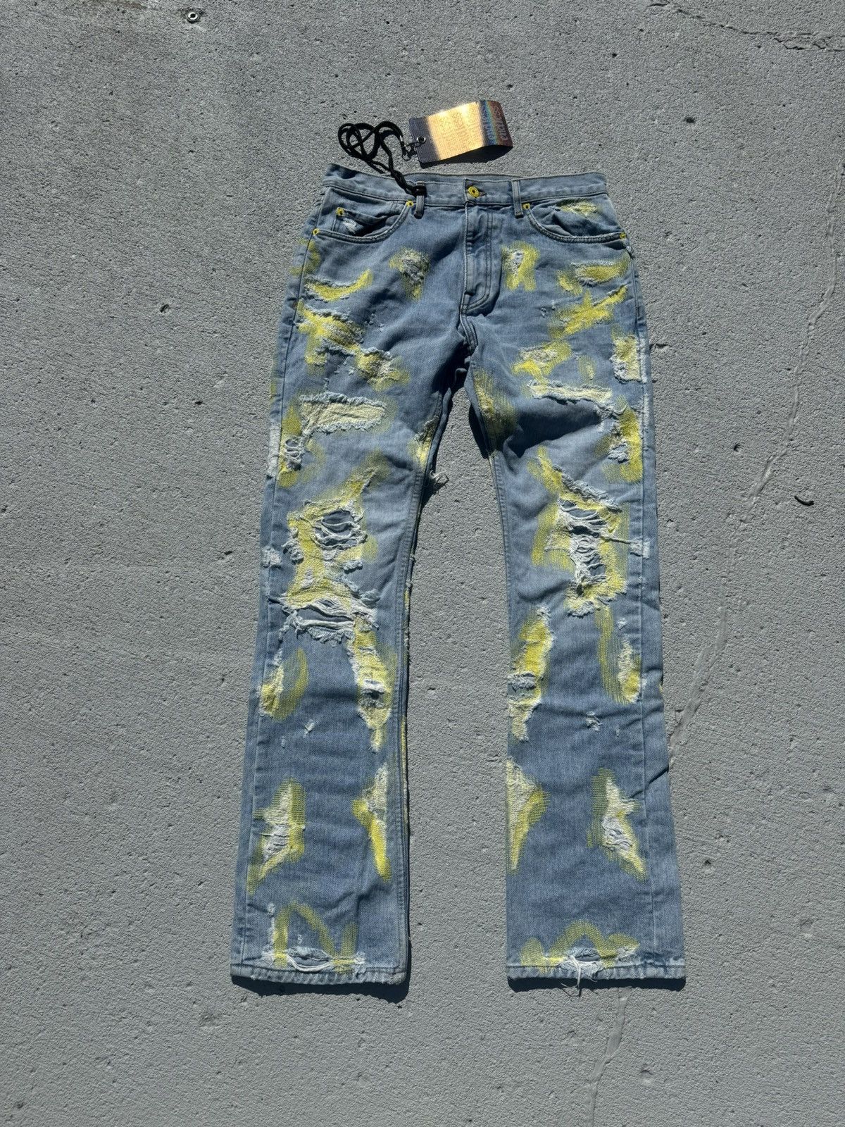 Pre-owned Endless X Vlone Endless Denim Jeans 34