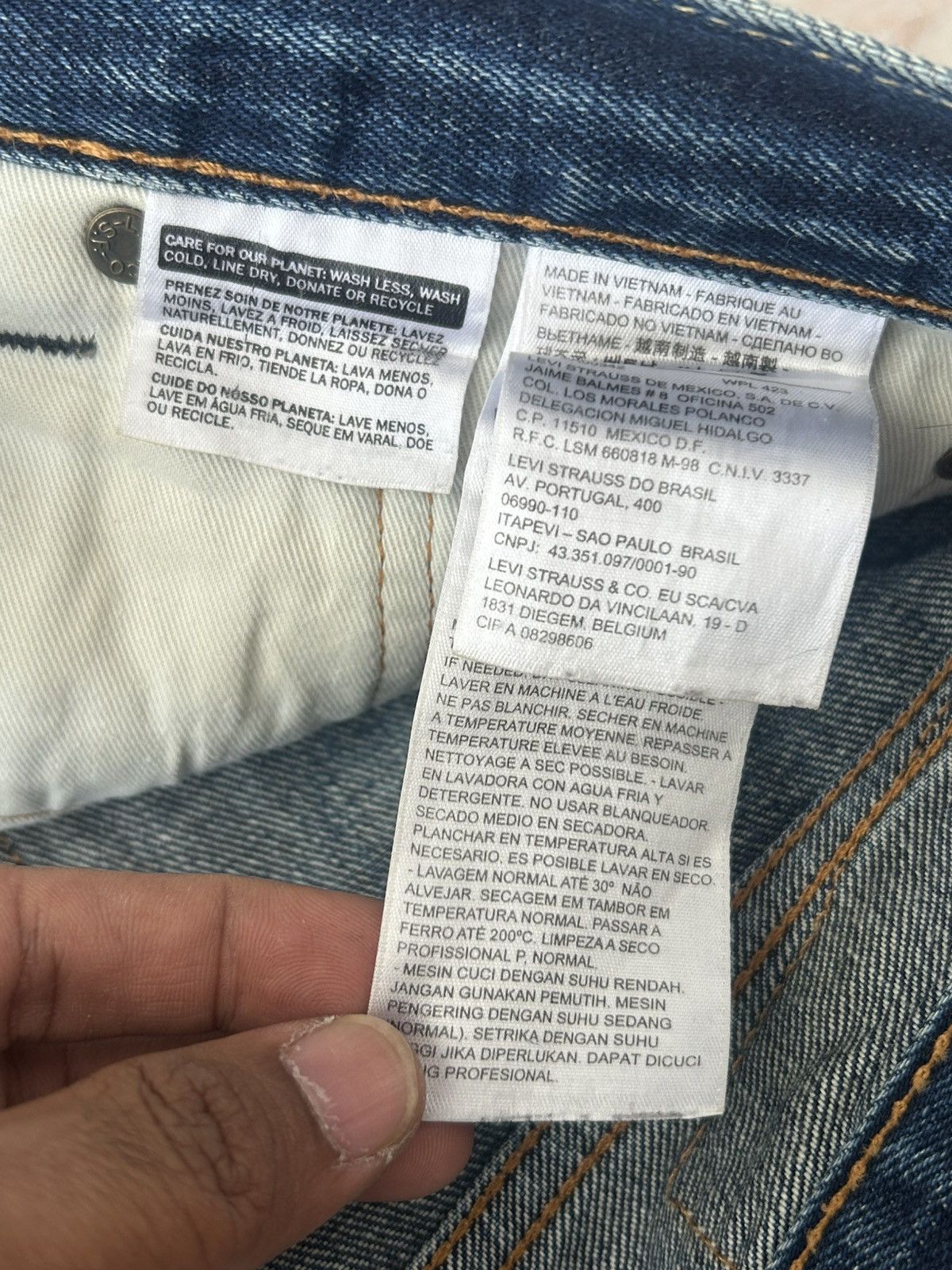 Levi's Levis 505 Ripped Jeans W30 Size US 30 / EU 46 - 13 Thumbnail