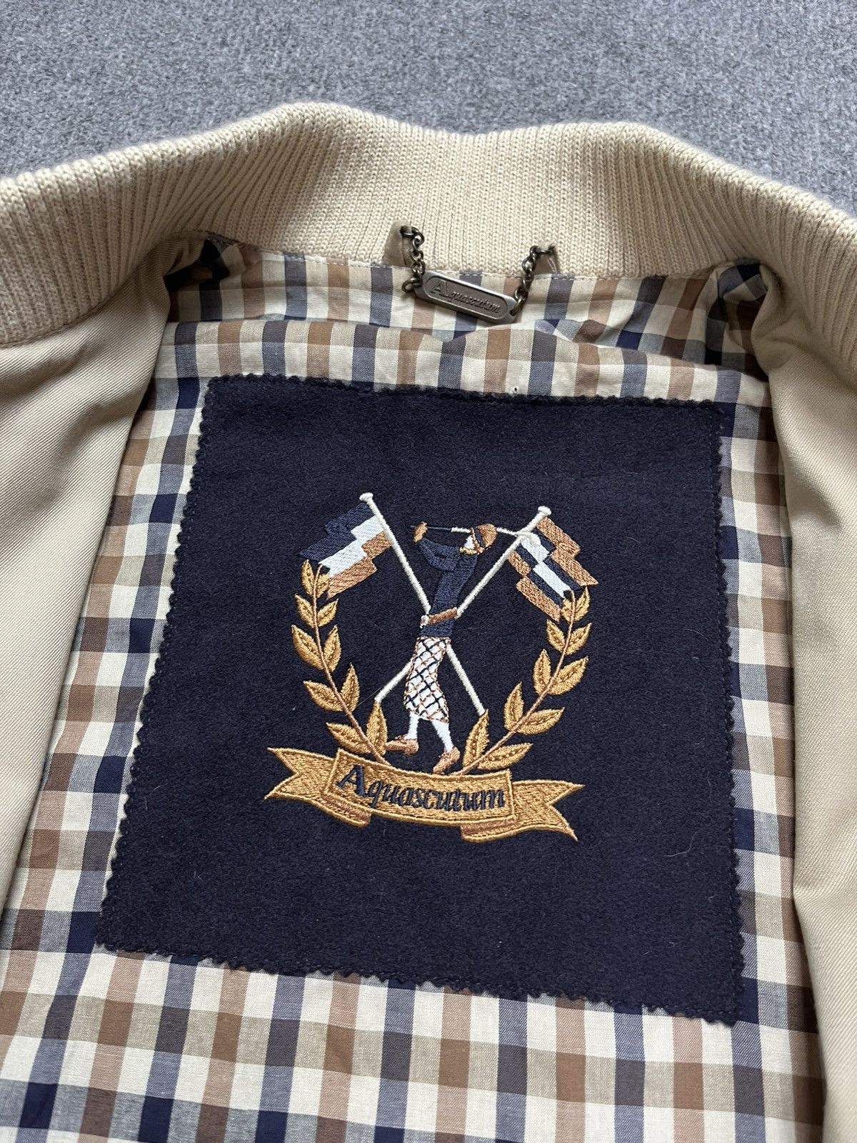 Aquascutum × Vintage Vintage Aquascutum bomber jacket Size US M / EU 48-50 / 2 - 6 Thumbnail