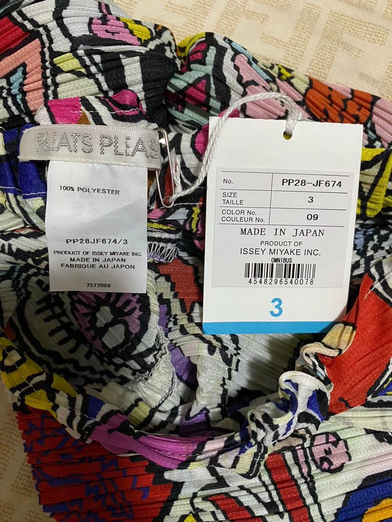 Issey Miyake issey miyake size:3 Graffiti chicken leg pants Size 42" / US 20 - 4 Thumbnail