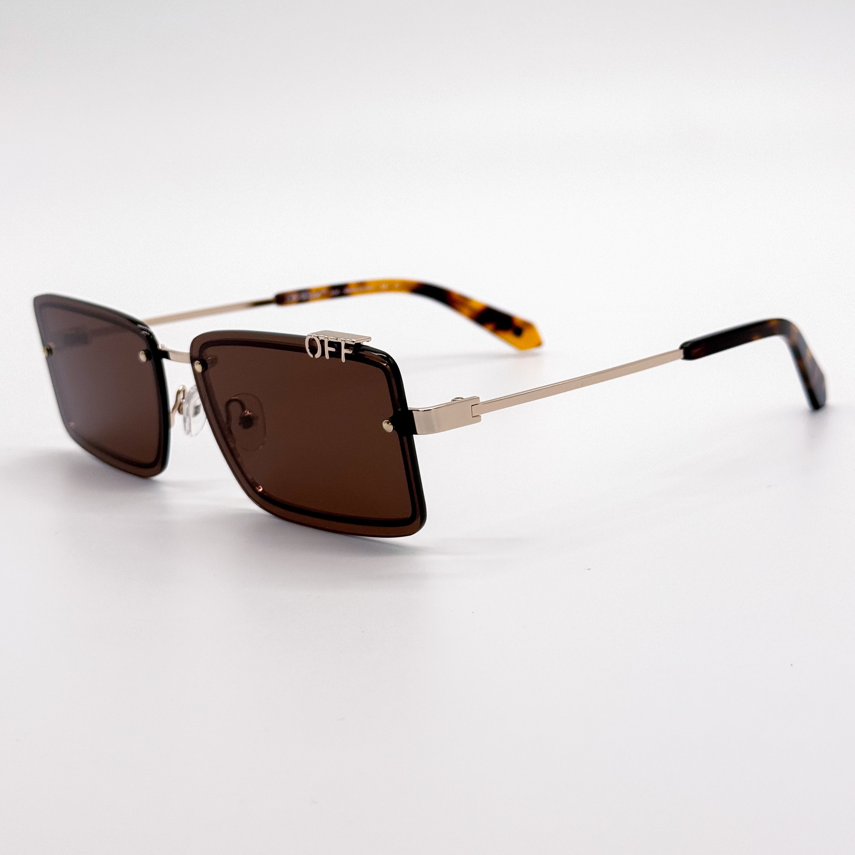 Off-White NEW OFF-WHITE OERI13N TAMPA 7664 SUNGLASSES WOMEN SQUARE Size ONE SIZE - 4 Thumbnail