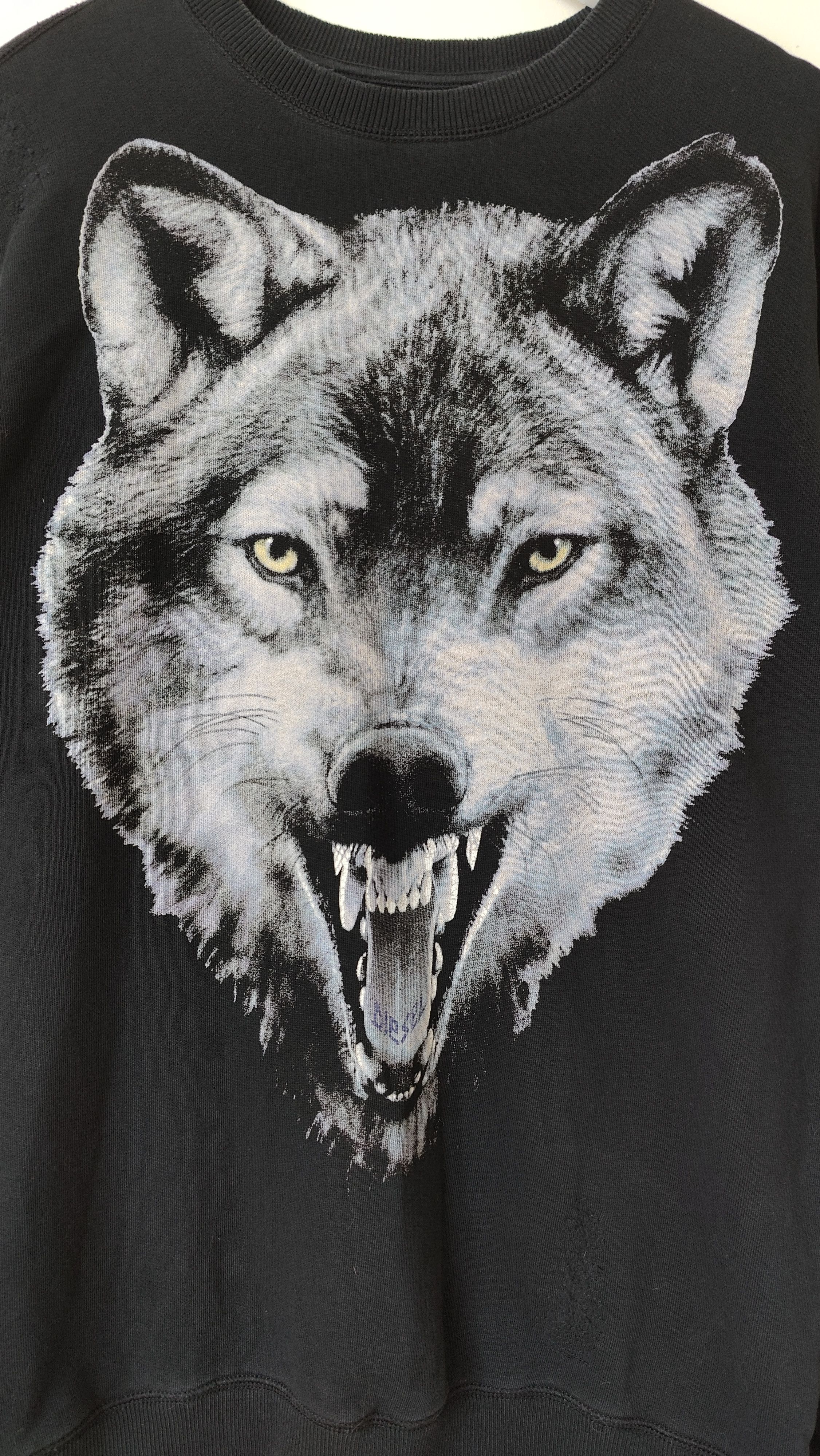 Diesel Diesel Wolf Distressed Oversize Sweatshirt Size US M / EU 48-50 / 2 - 2 Thumbnail
