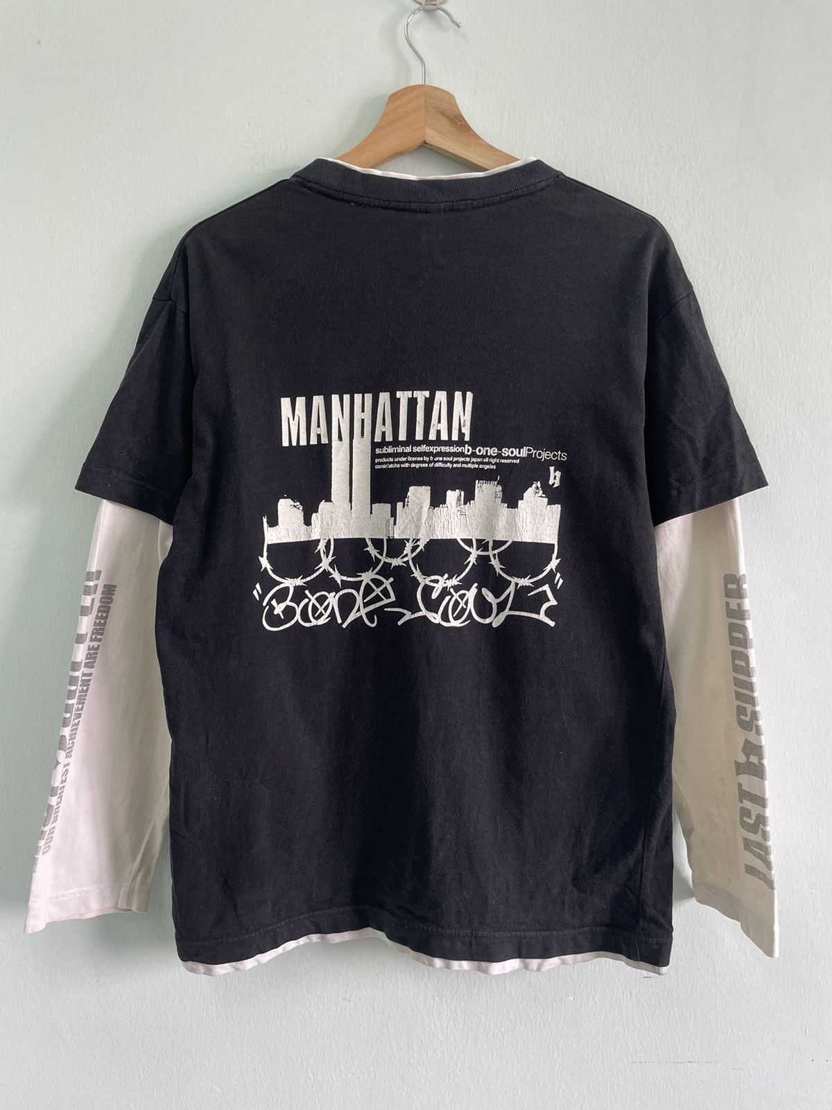 Beauty Beast × If Six Was Nine × Japanese Brand 💥BindingOffer❗️Vintage Japanese Brand Poem Double Layer Size US M / EU 48-50 / 2 - 2 Thumbnail