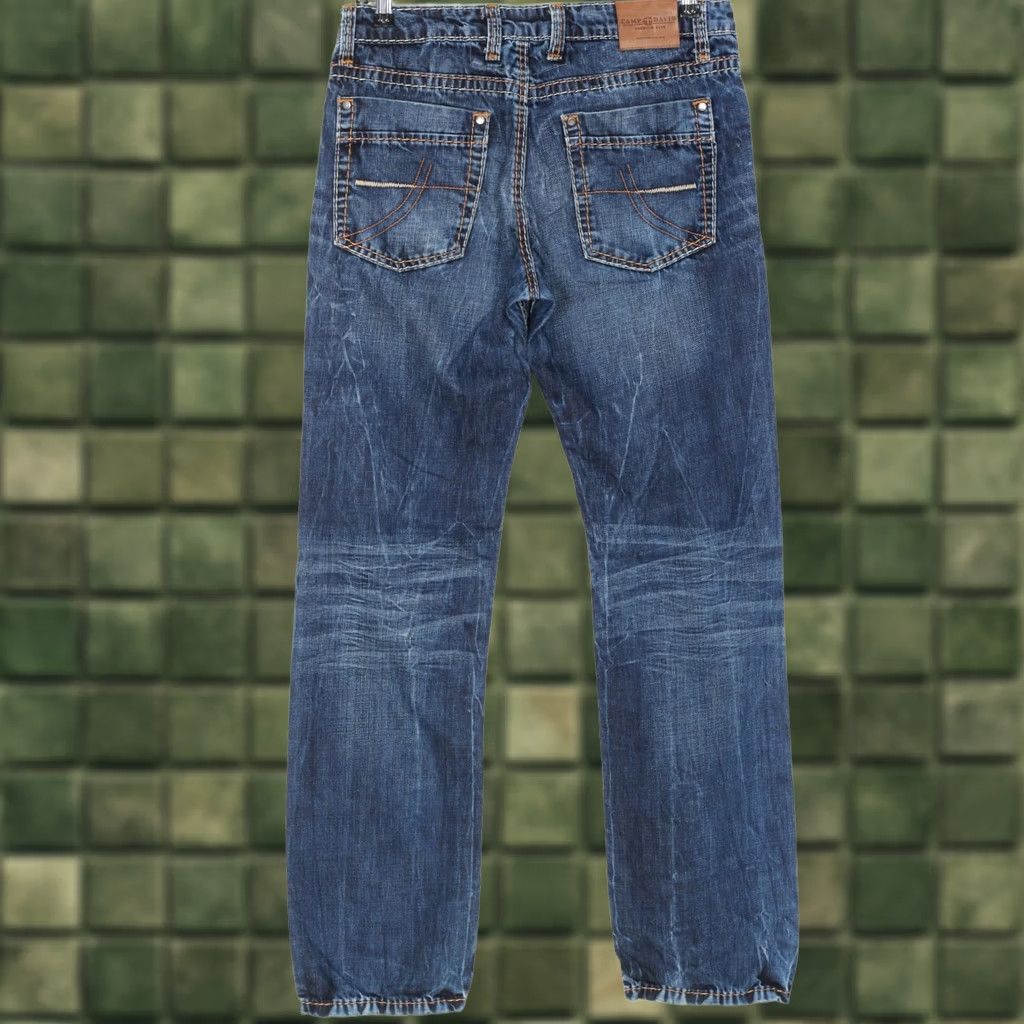 Vintage CAMP DAVID Jeans Men 32/34 Regular Straight DZ5845 Blue 5-Pocket Denim Mid Rise Cotton Jeans Size US 32 / EU 48 - 1 Thumbnail