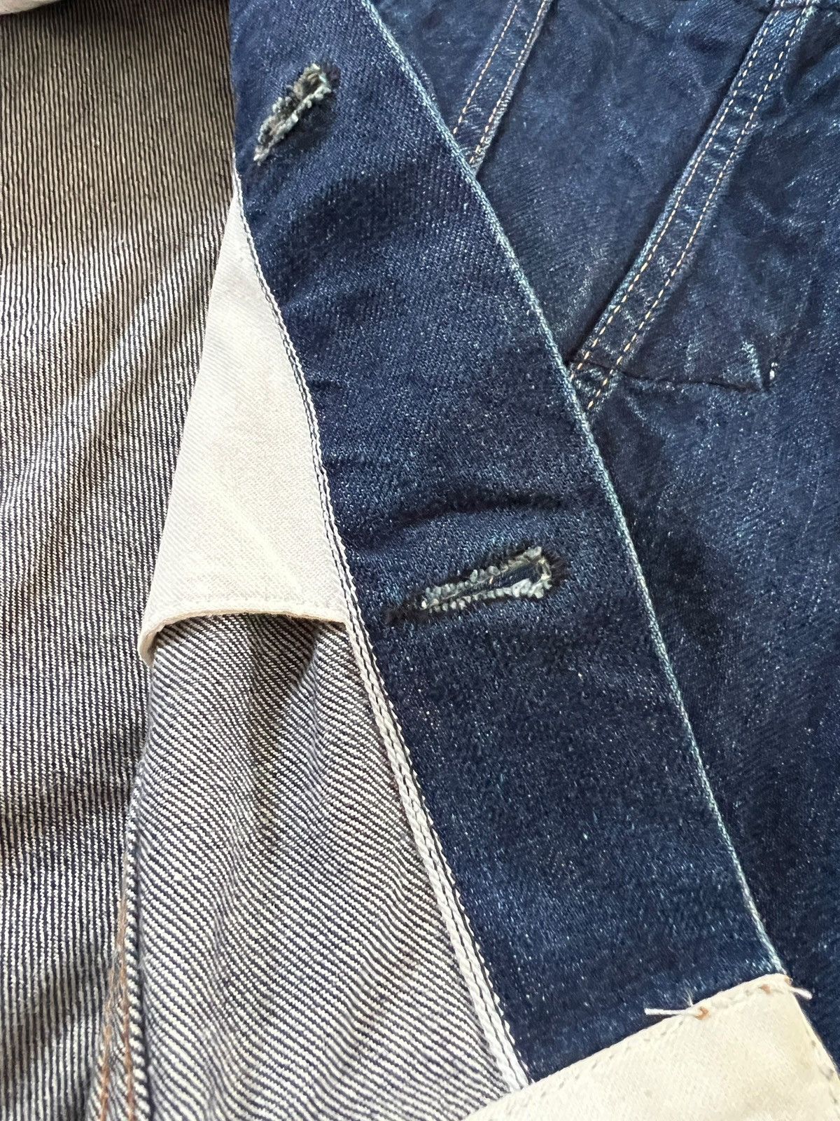 Engineered Garments Engineered Garments Selvedge Denim Jacket Size US XS / EU 42 / 0 - 9 Thumbnail