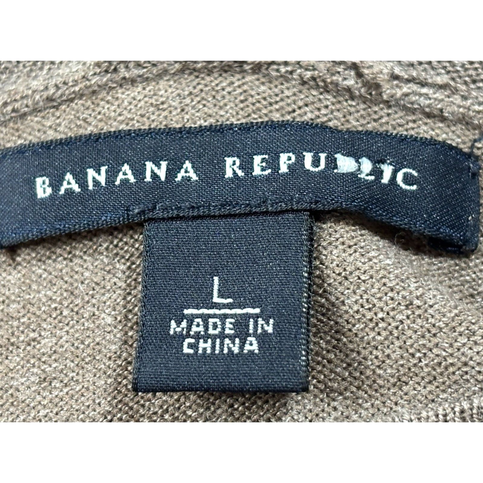 Banana Republic VINTAGE Banana Republic Thin Knit Sweater Dress Women’s L Brown Silk Blend Minimalist Size L / US 10 / IT 46 - 6 Thumbnail