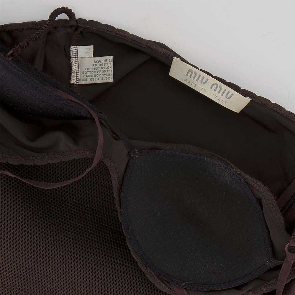 Miu Miu FW 1999 RUFFLE NEOPRENE SET Size M / US 6-8 / IT 42-44 - 6 Thumbnail