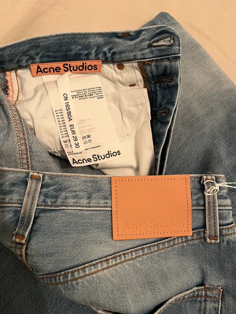Acne Studios acne studios Light blue vintage jeans 2502-Nextarrow Size US 30 / EU 46 - 5 Thumbnail