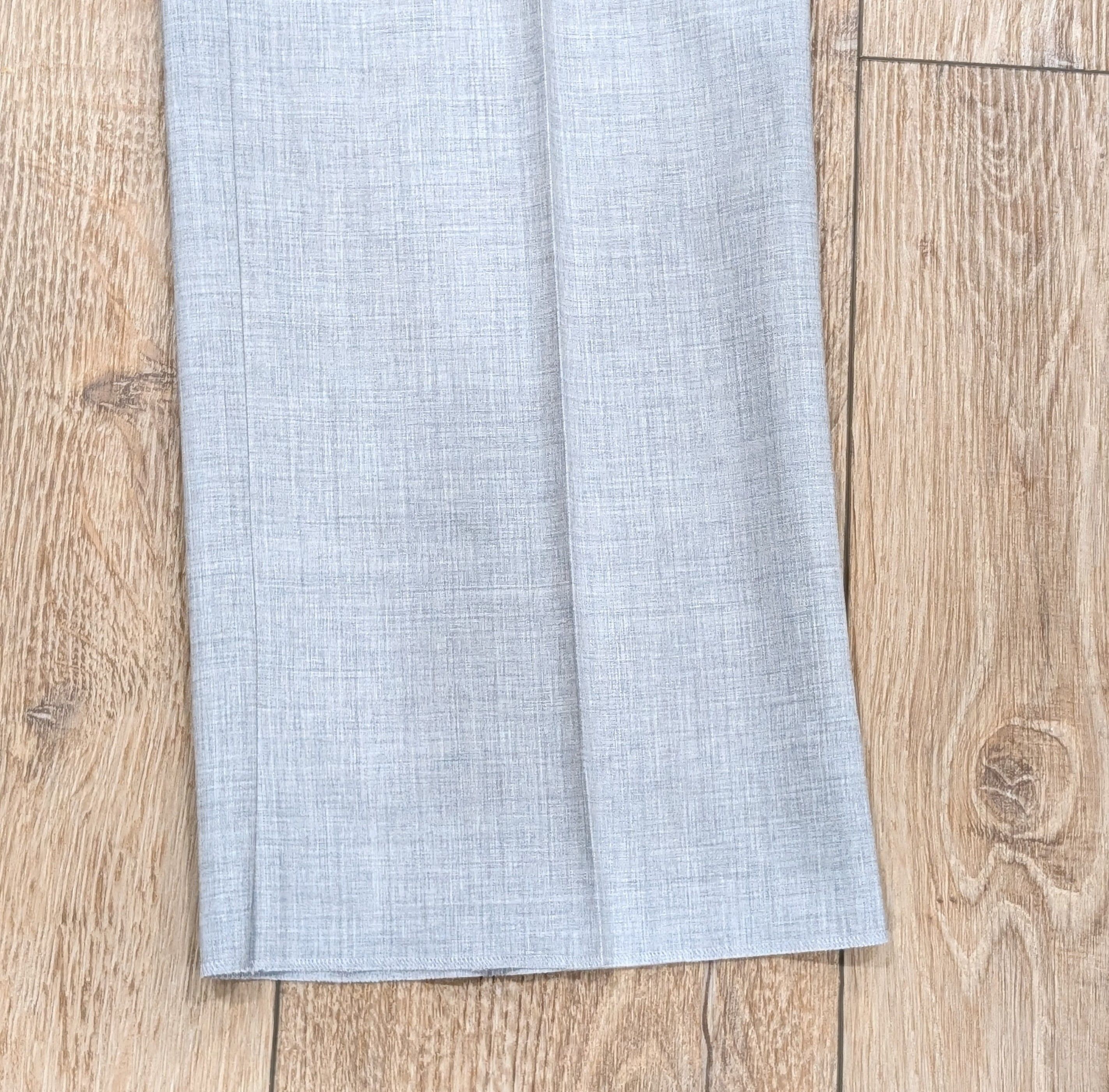 Burberry Burberry Straight Leg Wool Trousers Grey Taupe 52 US 36 Size US 36 / EU 52 - 5 Thumbnail