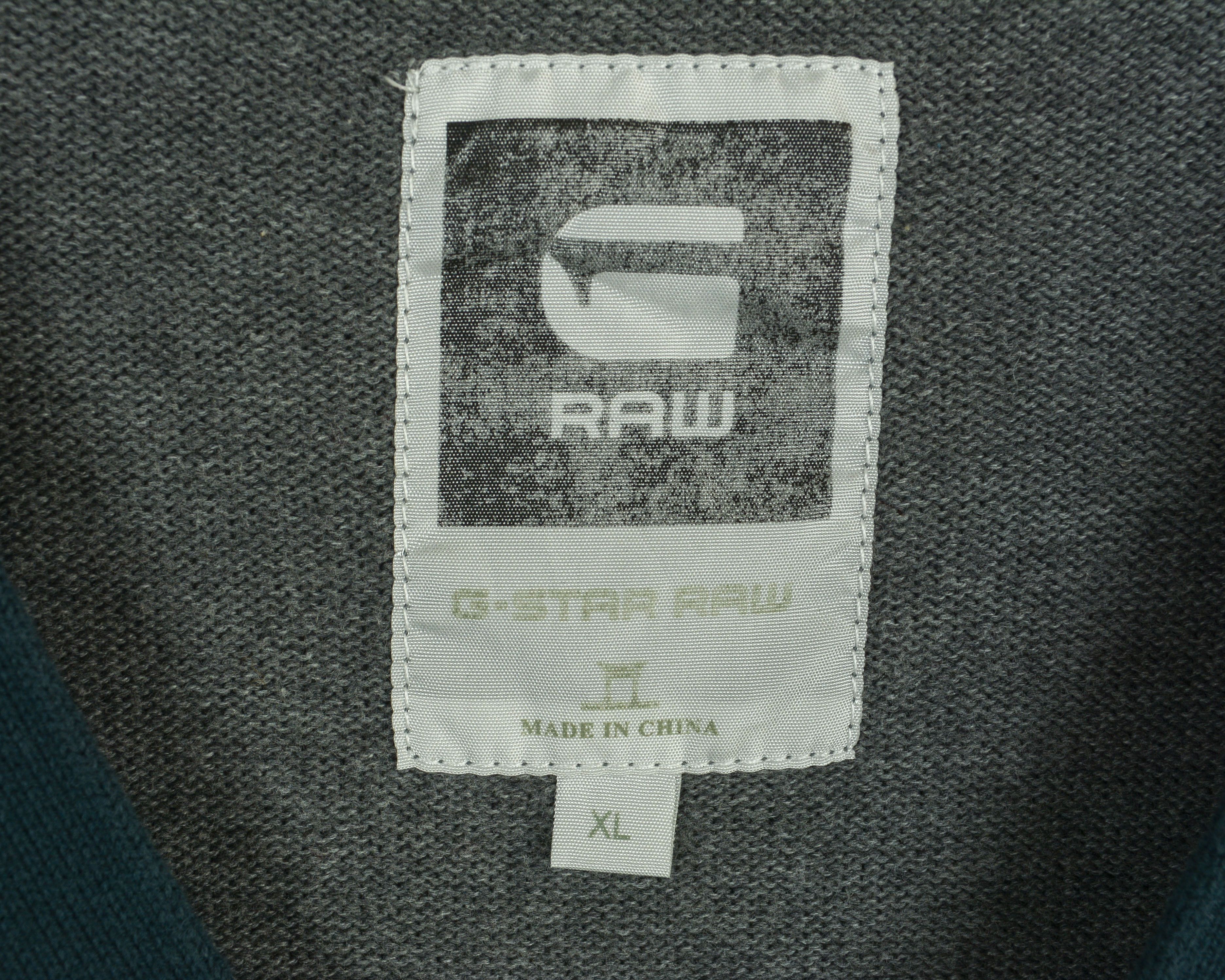 G-Star 'News Color Block' Cardigan Knit Men's XL Sweater Jumper Size US XL / EU 56 / 4 - 3 Thumbnail