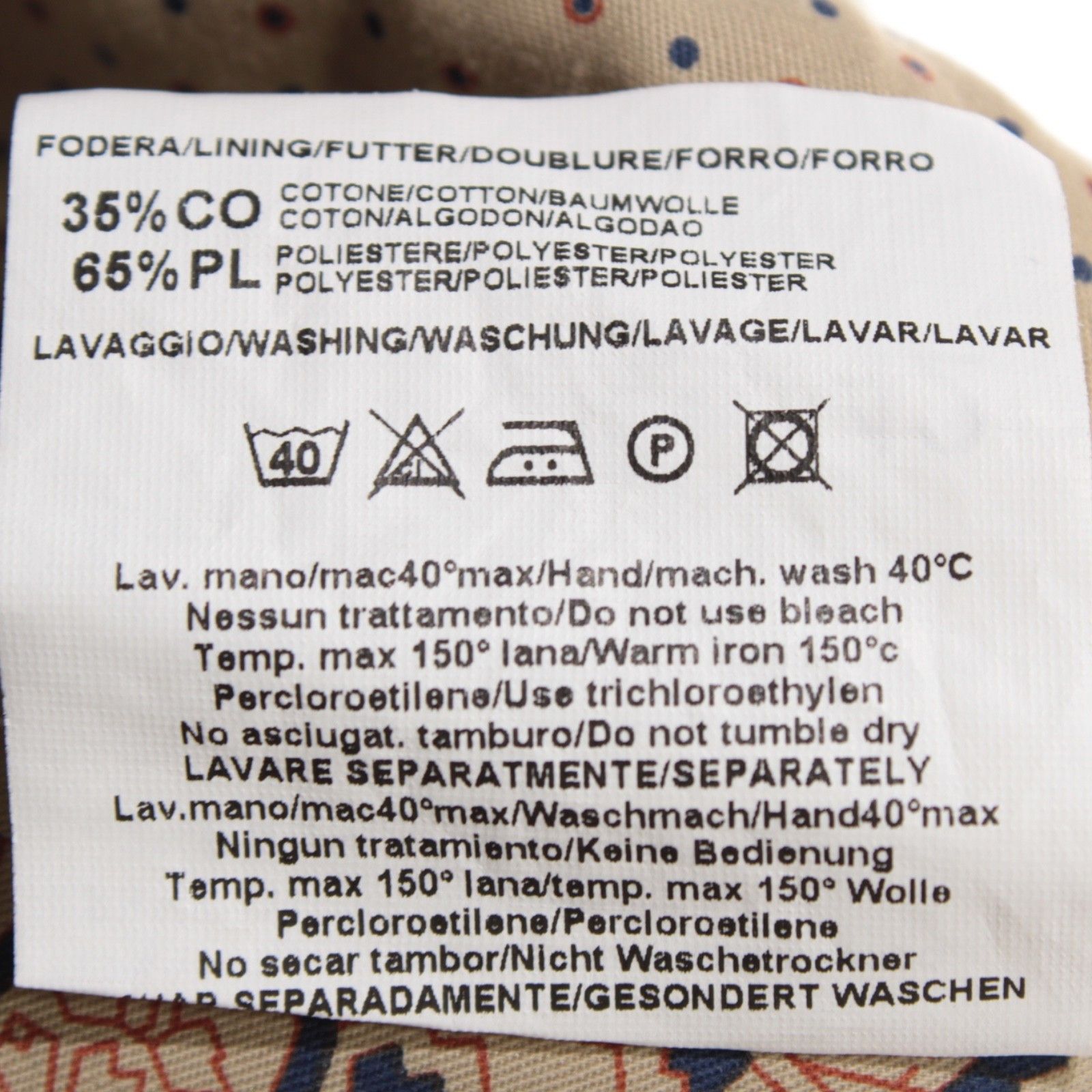 Zanella Zanella New with tags Chino Size 42 US In Beige Size US 42 / EU 58 - 5 Thumbnail