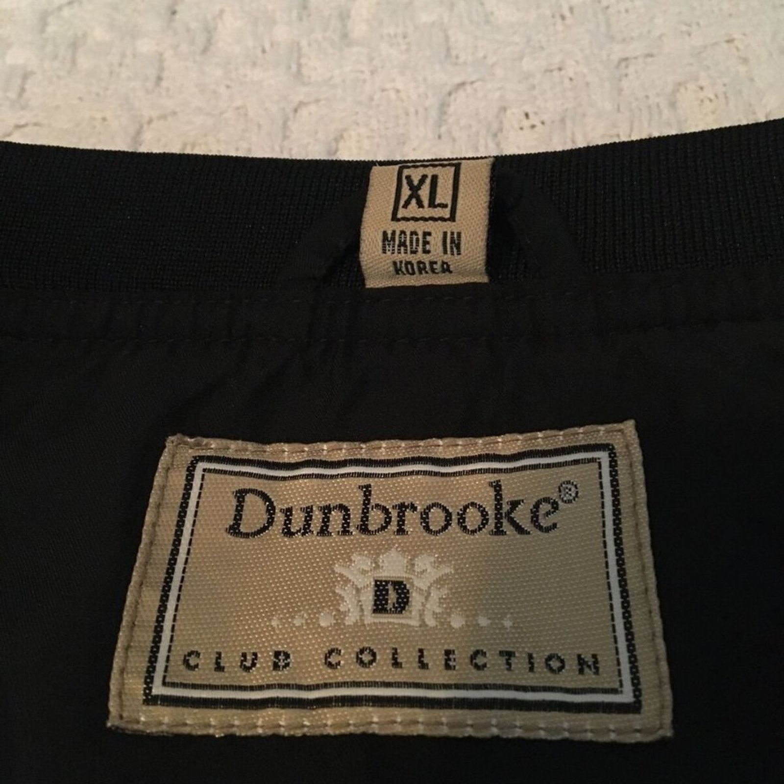 Dunbrooke Dunbrooke Club Collection Golf Vest Men's XL Black w/ White Size US XL / EU 56 / 4 - 2 Thumbnail