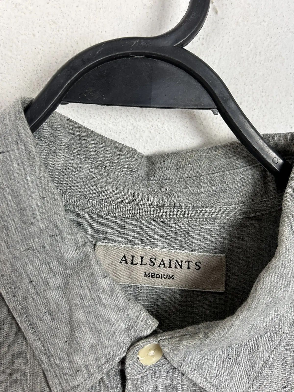 Allsaints Allsaints Waycross Rare Designer Casual Long Sleeve Shirt Size US M / EU 48-50 / 2 - 7 Thumbnail