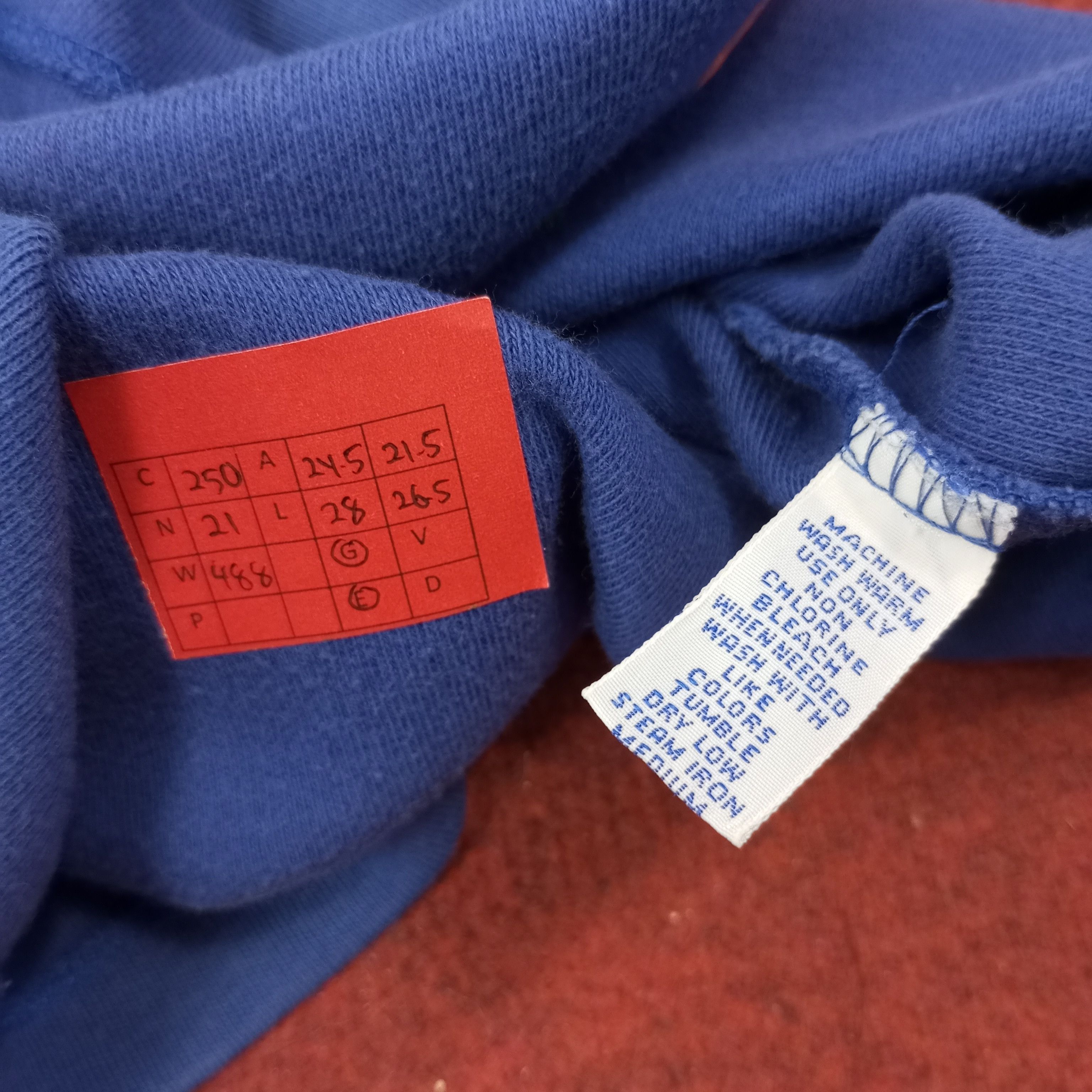 Polo Ralph Lauren Polo by Ralph Lauren Distressed Sweatshirt c250n21 Size US L / EU 52-54 / 3 - 10 Thumbnail