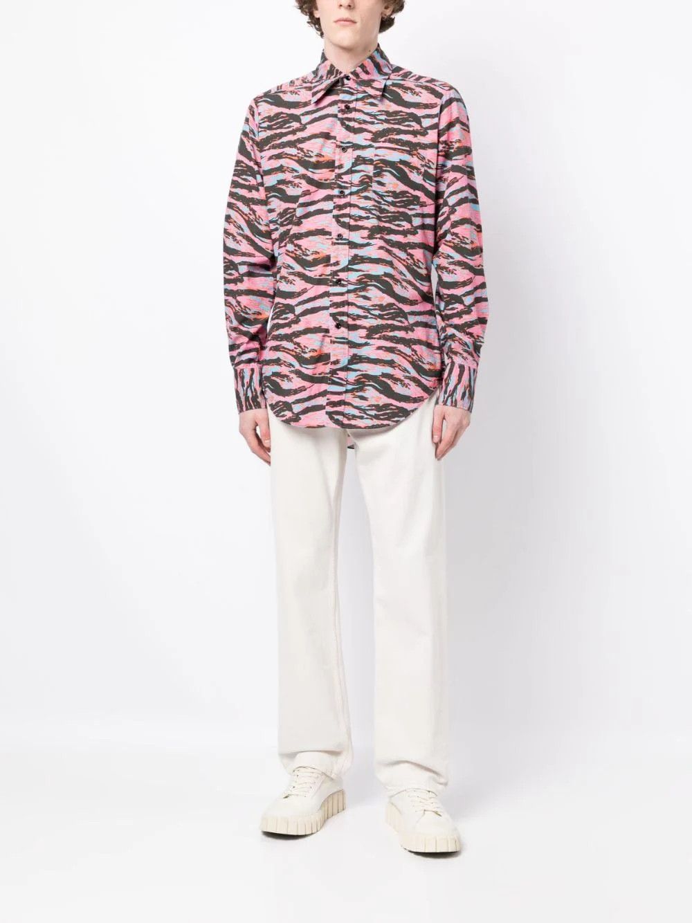 ERL o1y0125 Patterned Shirt in Multicolor Size US L / EU 52-54 / 3 - 4 Thumbnail