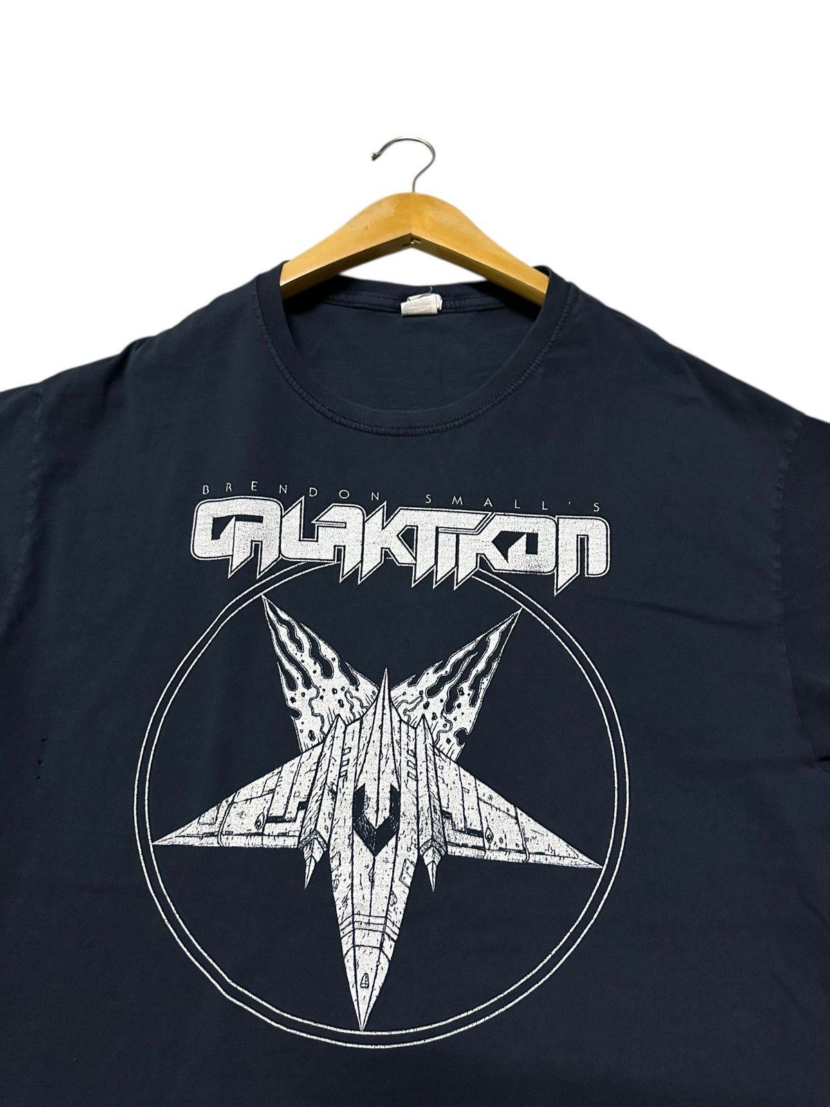 Vintage Galaktikon pentagram tshirt Size US L / EU 52-54 / 3 - 3 Thumbnail