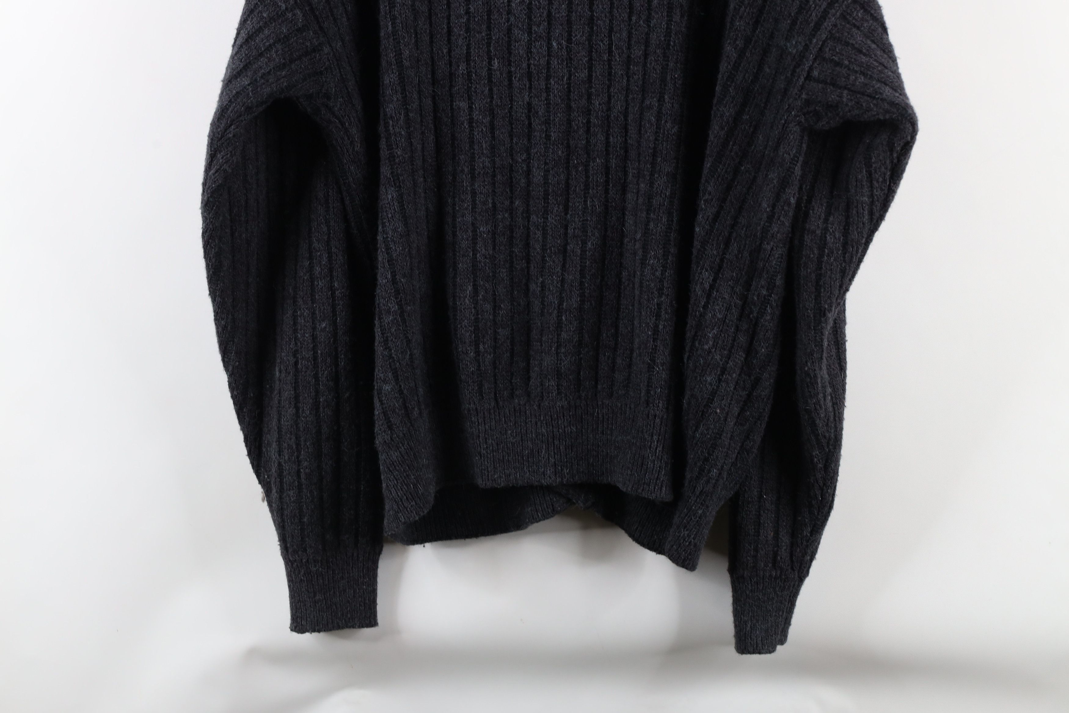 Vintage Vintage 90s Streetwear Chunky Ribbed Knit Cardigan Sweater Size US M / EU 48-50 / 2 - 8 Thumbnail
