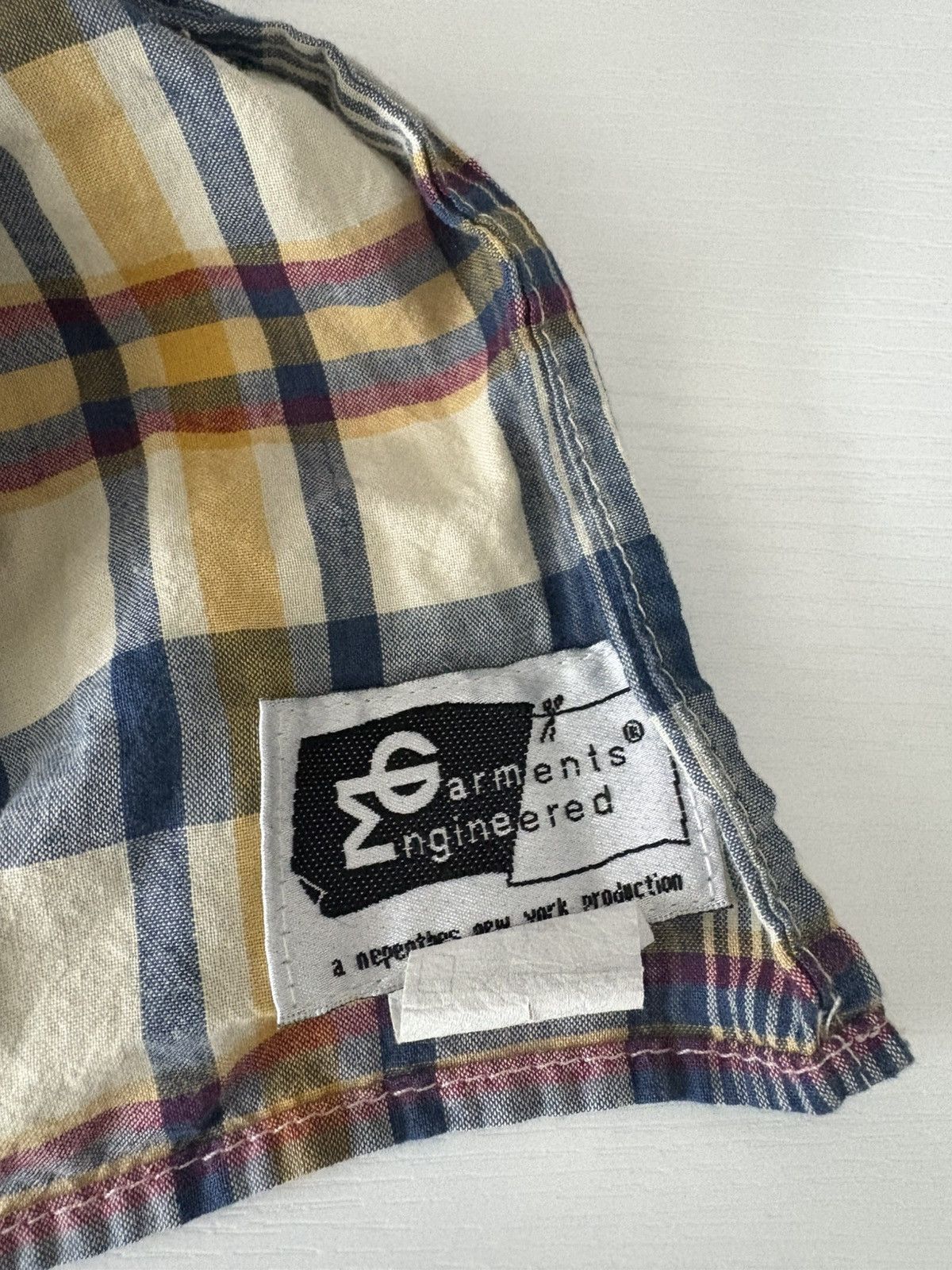 Engineered Garments Plaid Madras Scarf Size ONE SIZE - 3 Thumbnail