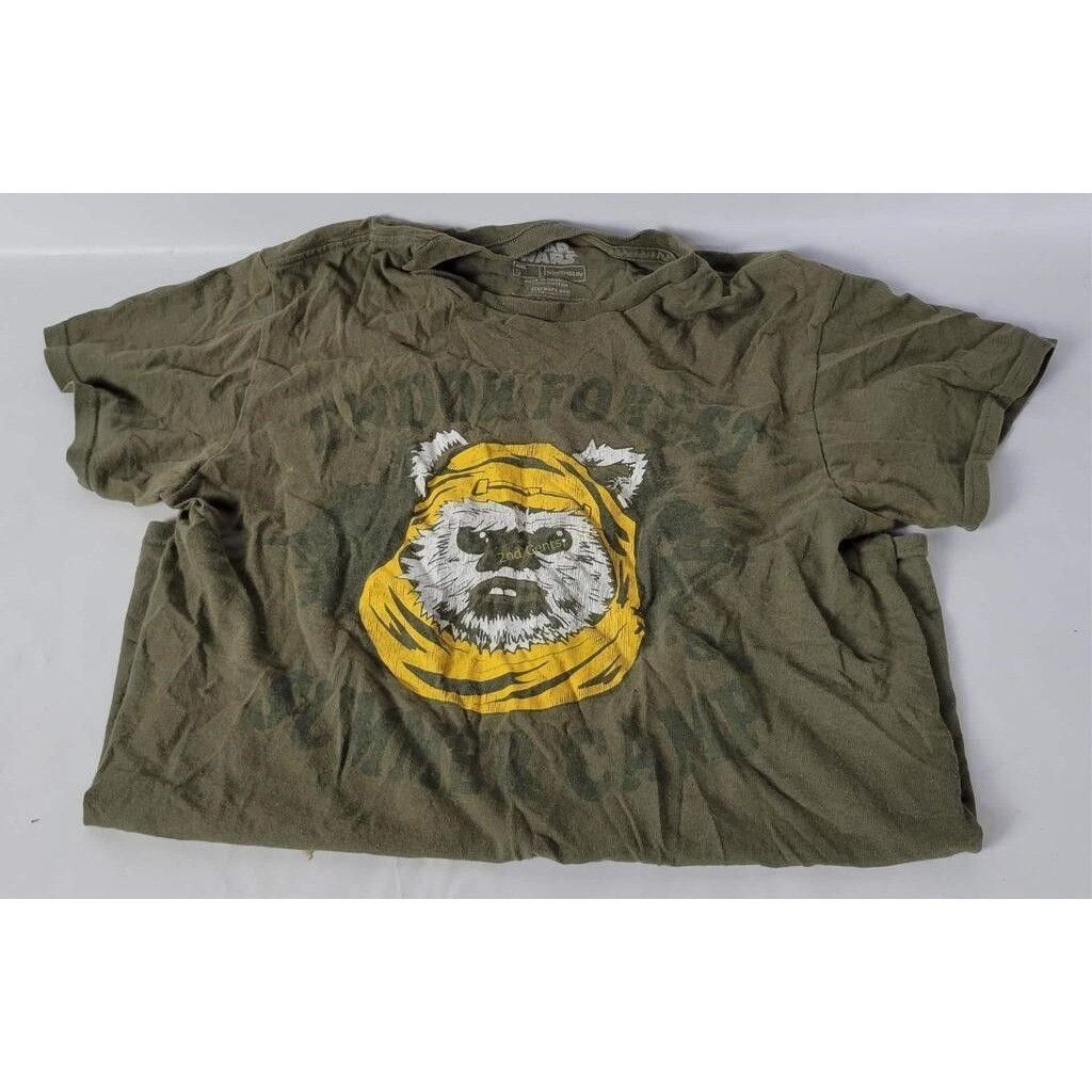 Star Wars Stars Wars ''Endor Forest Summer Camp'' Short Sleeved Tee Sh Size US L / EU 52-54 / 3 - 4 Thumbnail
