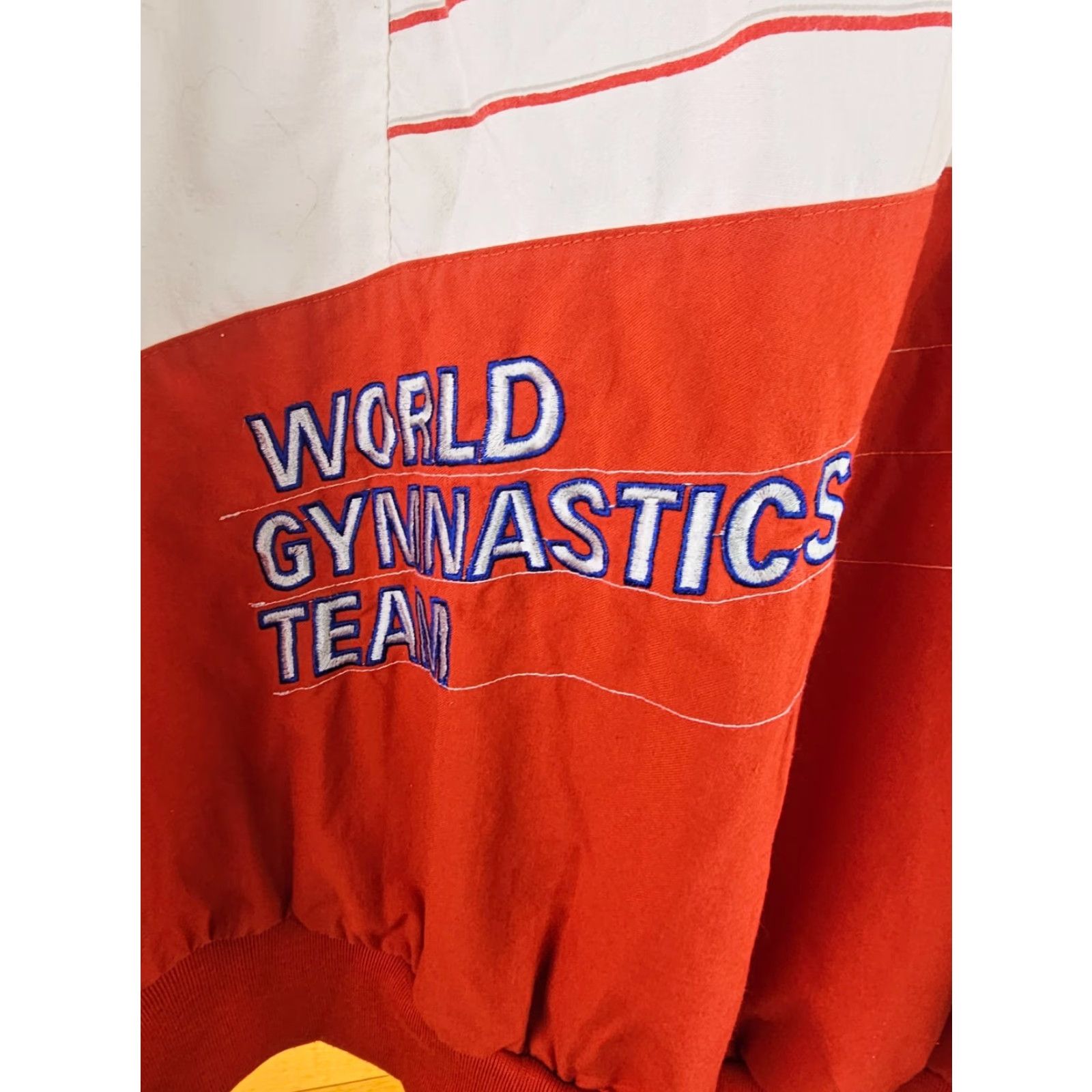 Adidas VINTAGE ADIDAS WORLD GYMNASTIC TEAM OLD SCHOOL SWEATSHIRT XLARGE Pullover 28 32 28 INCH Cross Chest Neck to Cuff Top to Bottom Mens Size US XL / EU 56 / 4 - 2 Thumbnail
