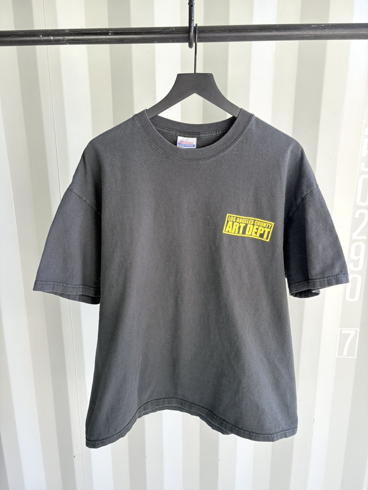 Vintage Vintage LA Art Dept Shirt Faded Distressed Grunge Band Size US XL / EU 56 / 4 - 2 Thumbnail
