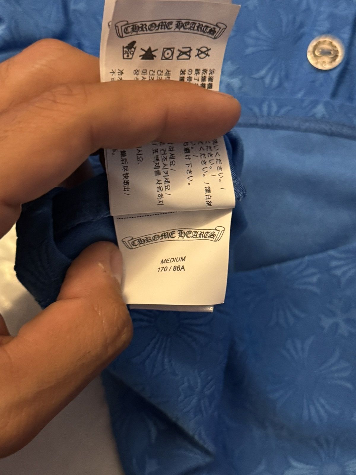 Chrome Hearts Chrome Hearts Plus Monogram Cropped Polo Size M / US 6-8 / IT 42-44 - 8 Thumbnail
