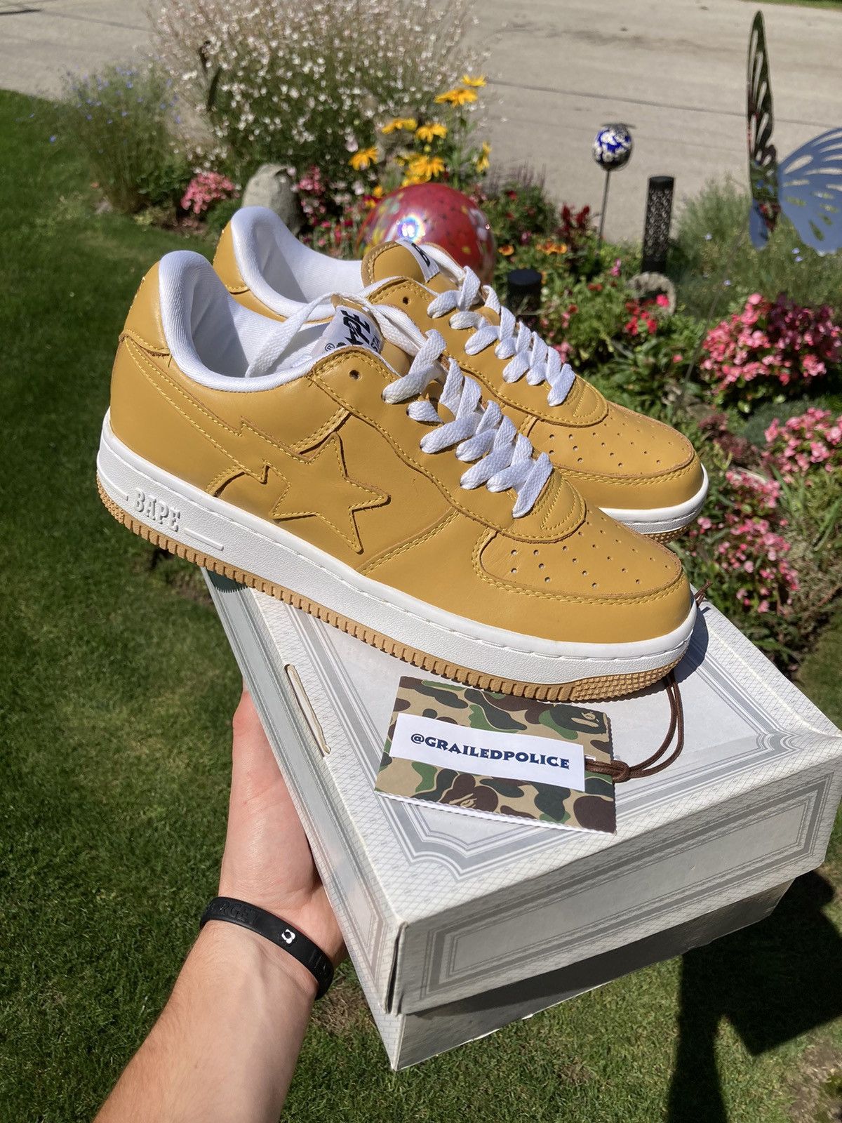 Bape Leather Bape Sta (2009) Size US 9.5 / EU 42-43 - 4 Thumbnail