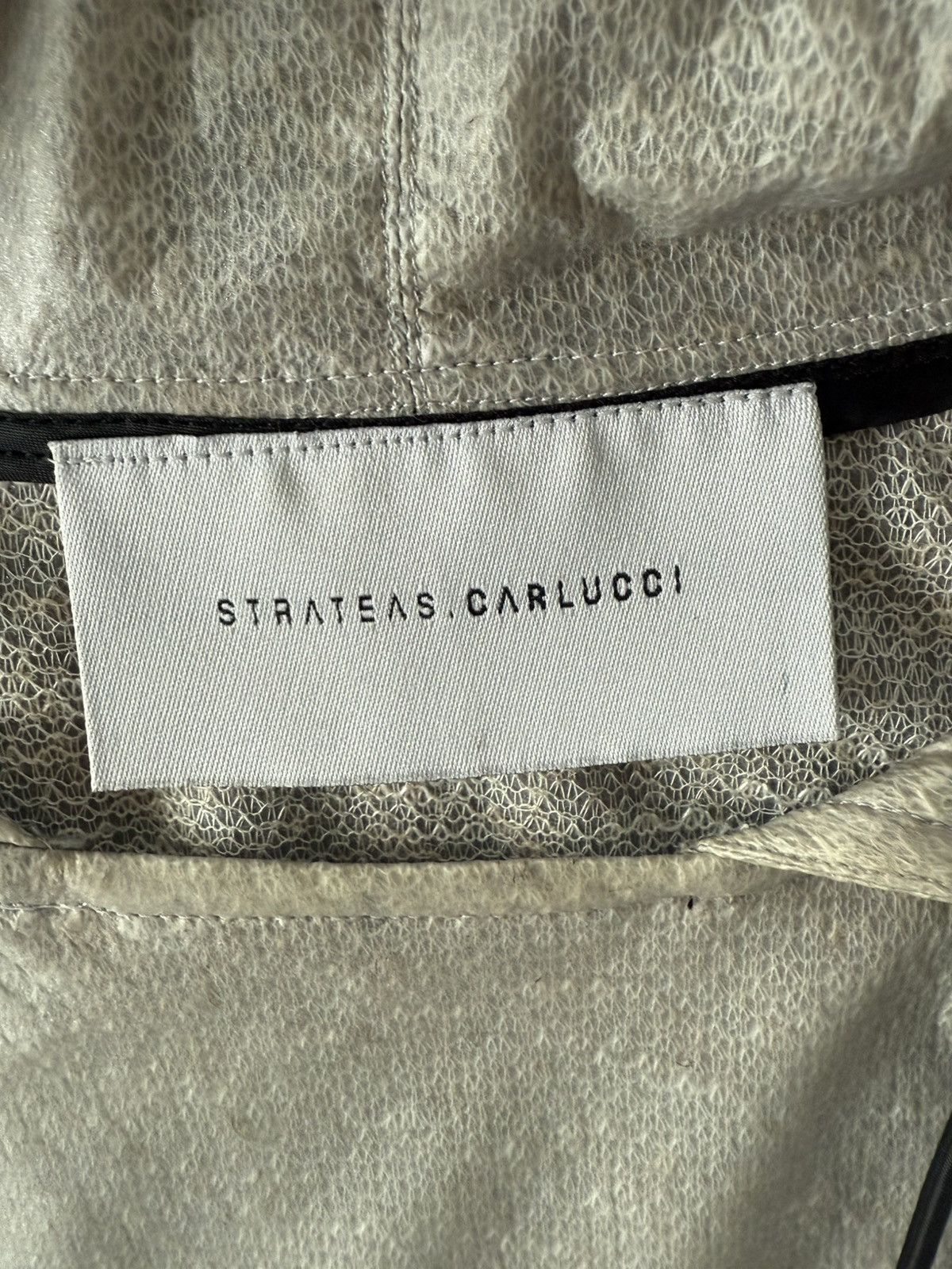 Strateas Carlucci Raincoat with Lacing Size US S / EU 44-46 / 1 - 4 Thumbnail