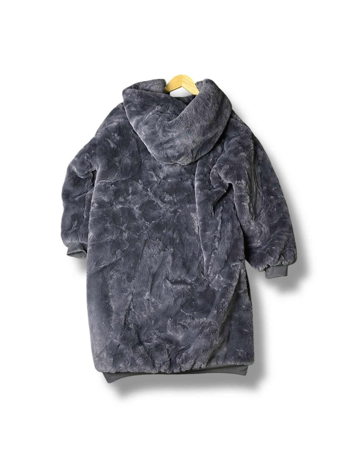 Japanese Brand × Vintage Laseti Faux Fur Coat with Hood (3) Size US L / EU 52-54 / 3 - 9 Thumbnail